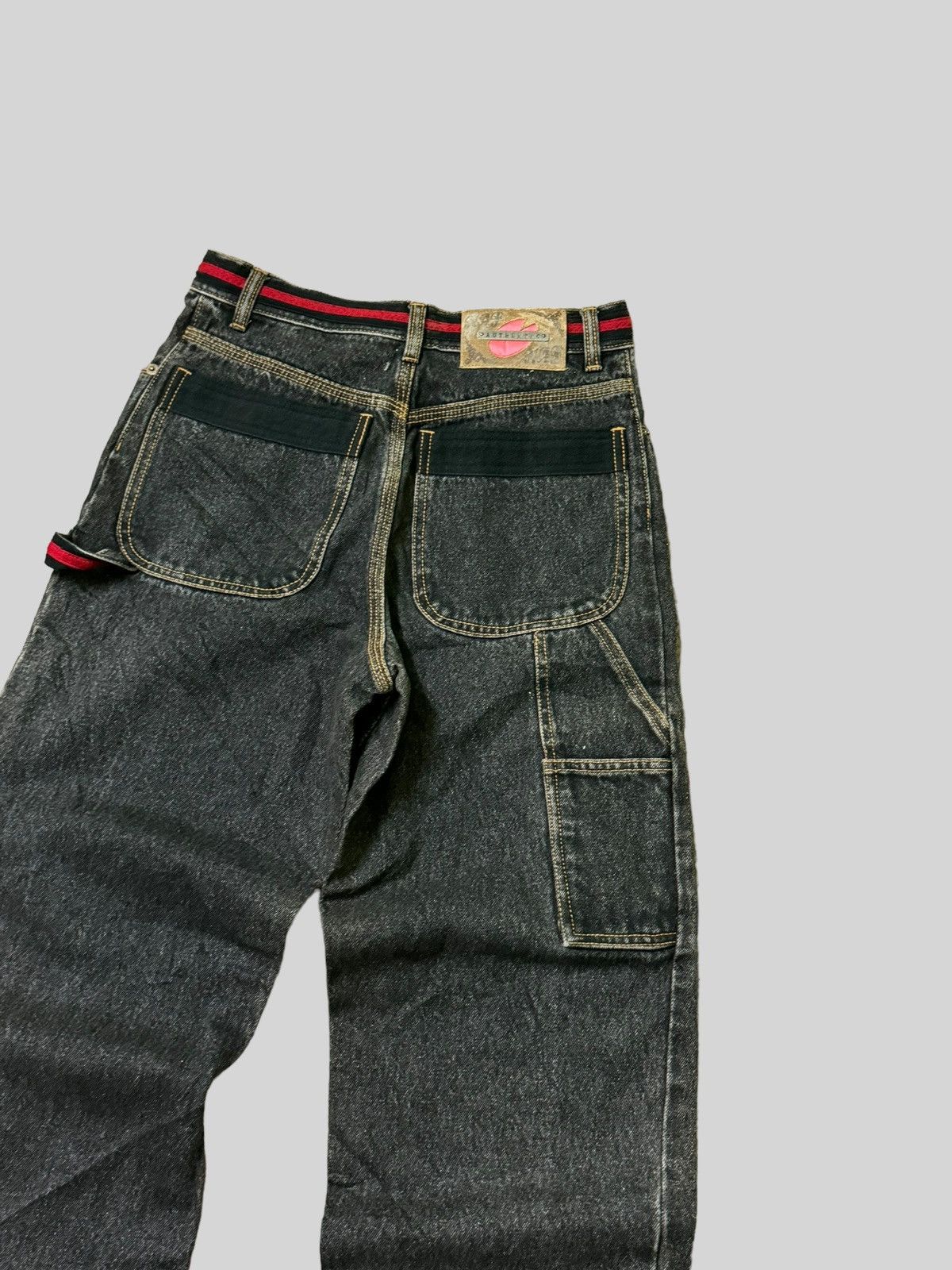 Japanese Brand NAF NAF BAGGY CARPENTER JNCO STYLE DENIM Size US 27 - 11 Thumbnail