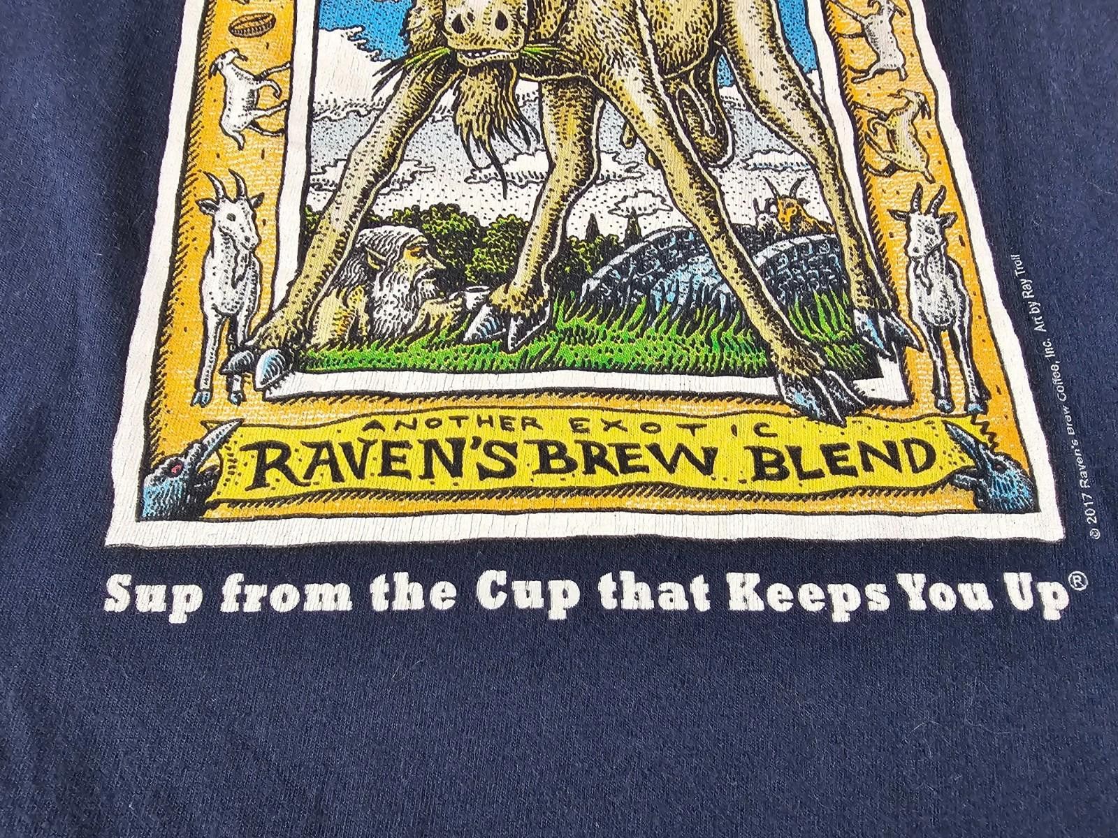 Gildan Ray Troll 3 Peckered Billy Goat t-shirt 2XL ravenbrew Coffee Size US XXL / EU 58 / 5 - 3 Thumbnail