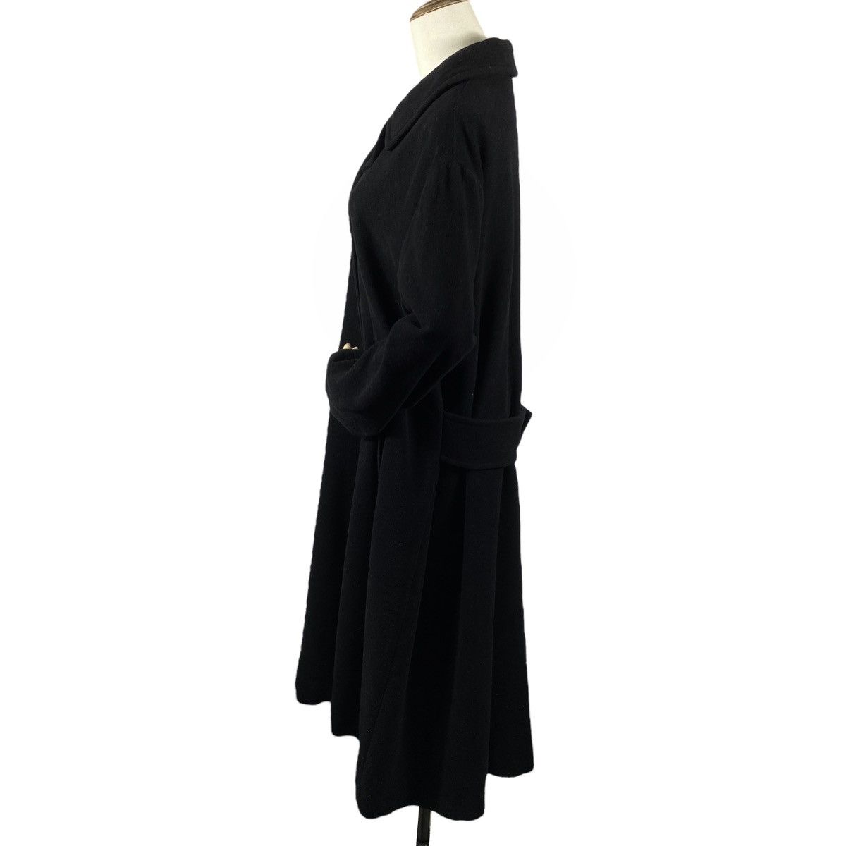 Vintage × Y's × Yohji Yamamoto Vintage 80s Yohji Yamamoto Workshop Long Coat Jacket Size M / US 6-8 / IT 42-44 - 4 Thumbnail