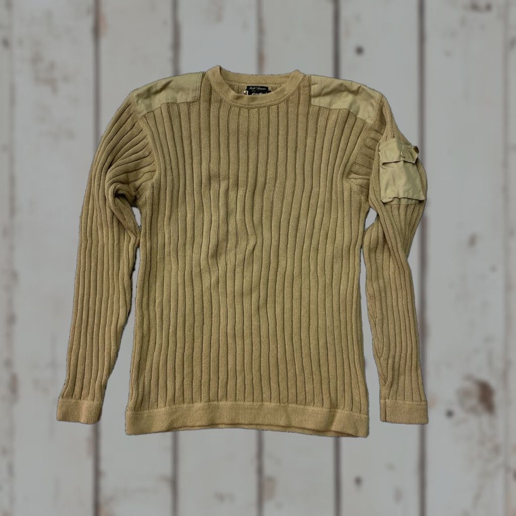 Eddie Bauer VINTAGE Eddie Bauer Sweater Mens M Beige Crewneck Ribbed Pocket Crewneck Knit Lightweight All Seasons Classic Preppy Mens Size US M / EU 48-50 / 2 - 1 Thumbnail