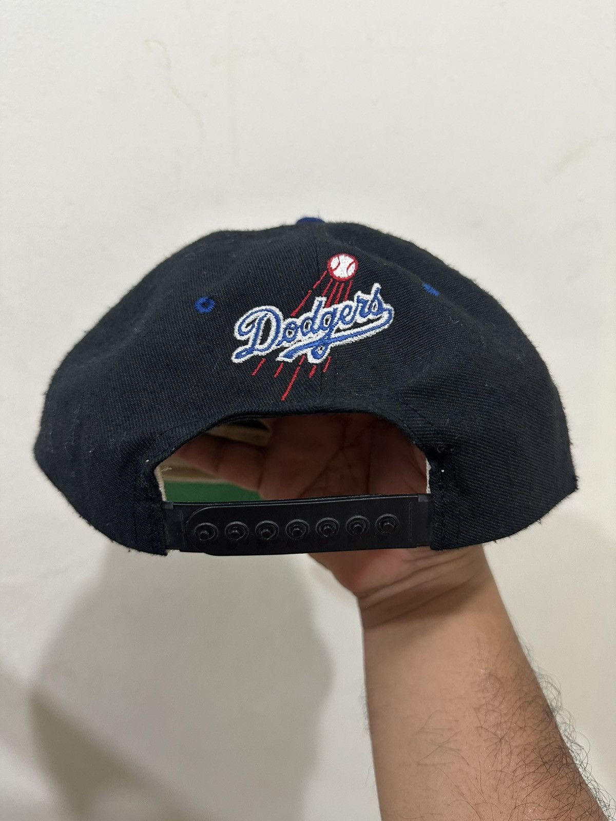 MLB 90’s Nomo Dodges USA Nugmeg Snapback Size ONE SIZE - 4 Thumbnail