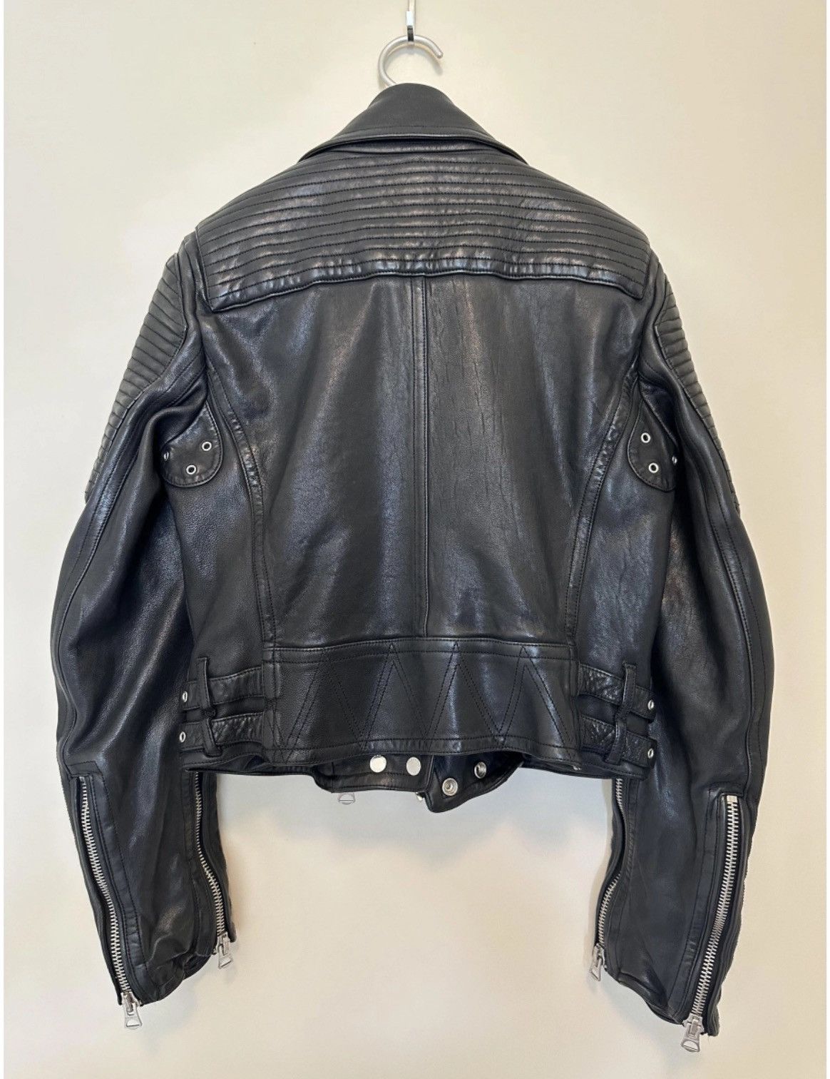 Burberry Prorsum RARE PRORSUM LEATHER BIKER JACKET Size M / US 6-8 / IT 42-44 - 2 Thumbnail