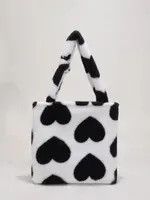 Japanese Brand TOTE BAG VINTAGE JAPANANESE BRAND HEART Size ONE SIZE - 4 Thumbnail
