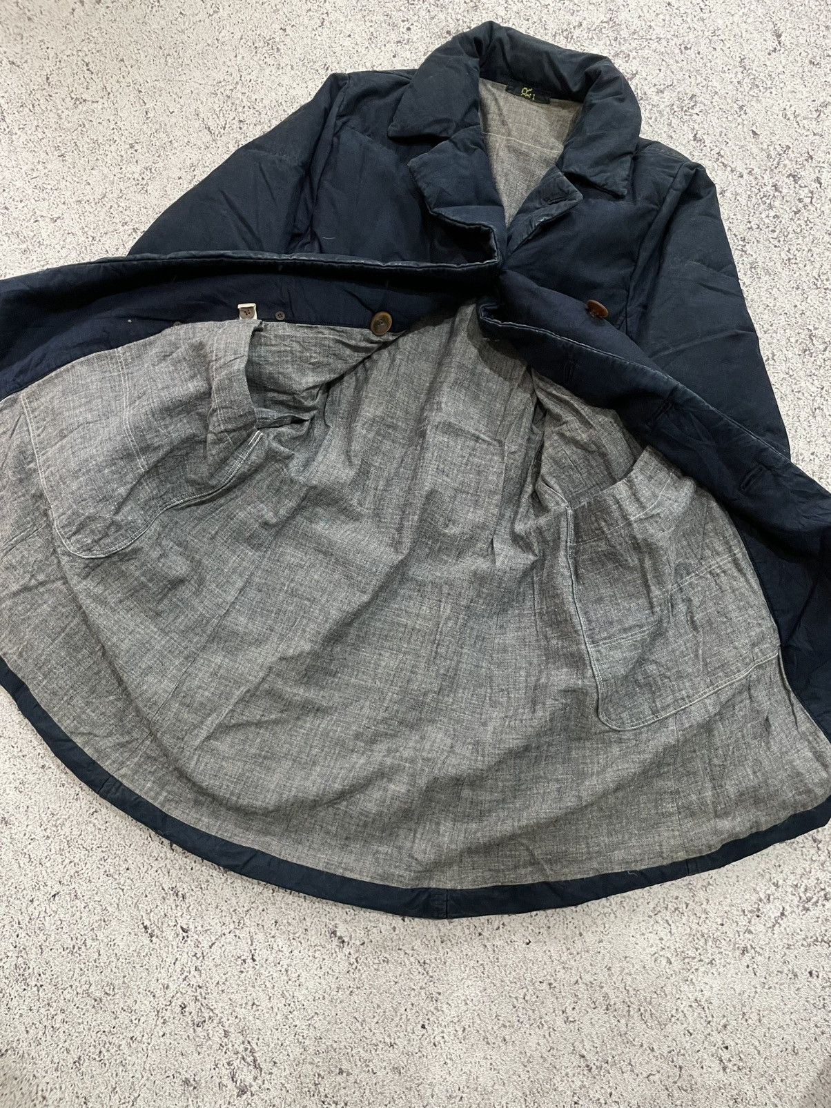 45rpm 45rpm Indigo Dyed Puffer Two Way Down Jacket Size US S / EU 44-46 / 1 - 4 Thumbnail
