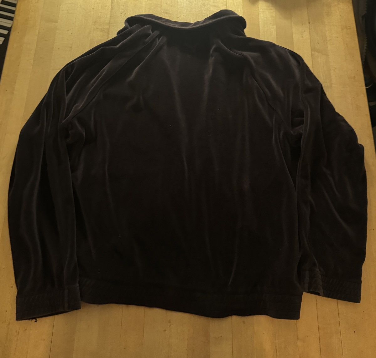 Puma Dark Purple Velour Puma Tracksuit Jacket Size US L / EU 52-54 / 3 - 9 Thumbnail