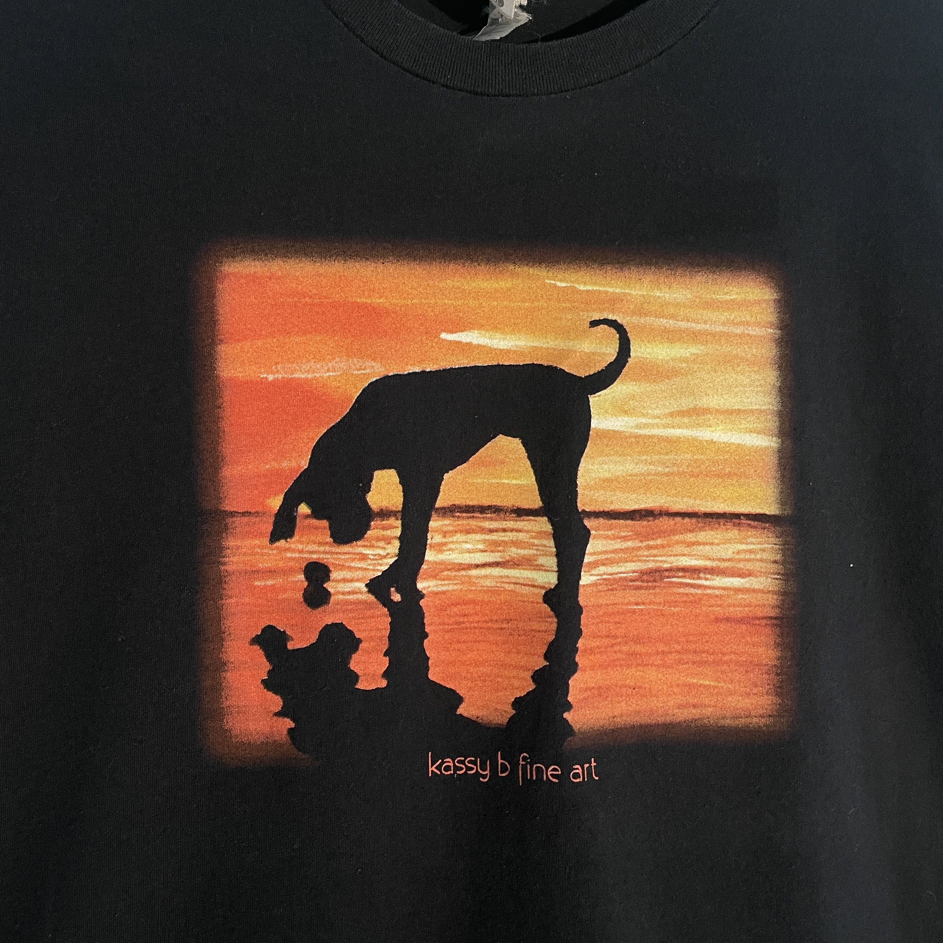 Other Kassy B Fine Art Dog Reflection Shirt Large Size L / US 10 / IT 46 - 2 Thumbnail