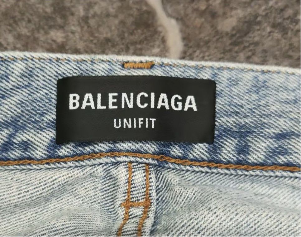 Balenciaga AW22 Baggy Skater Denim Size US 34 / EU 50 - 6 Thumbnail