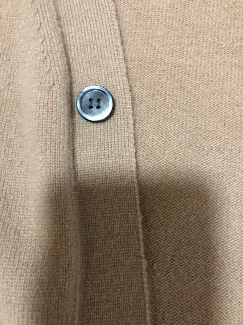 Comme des Garcons Comme Des Garcons Camel wool cardigan Size S / US 4 / IT 40 - 4 Thumbnail