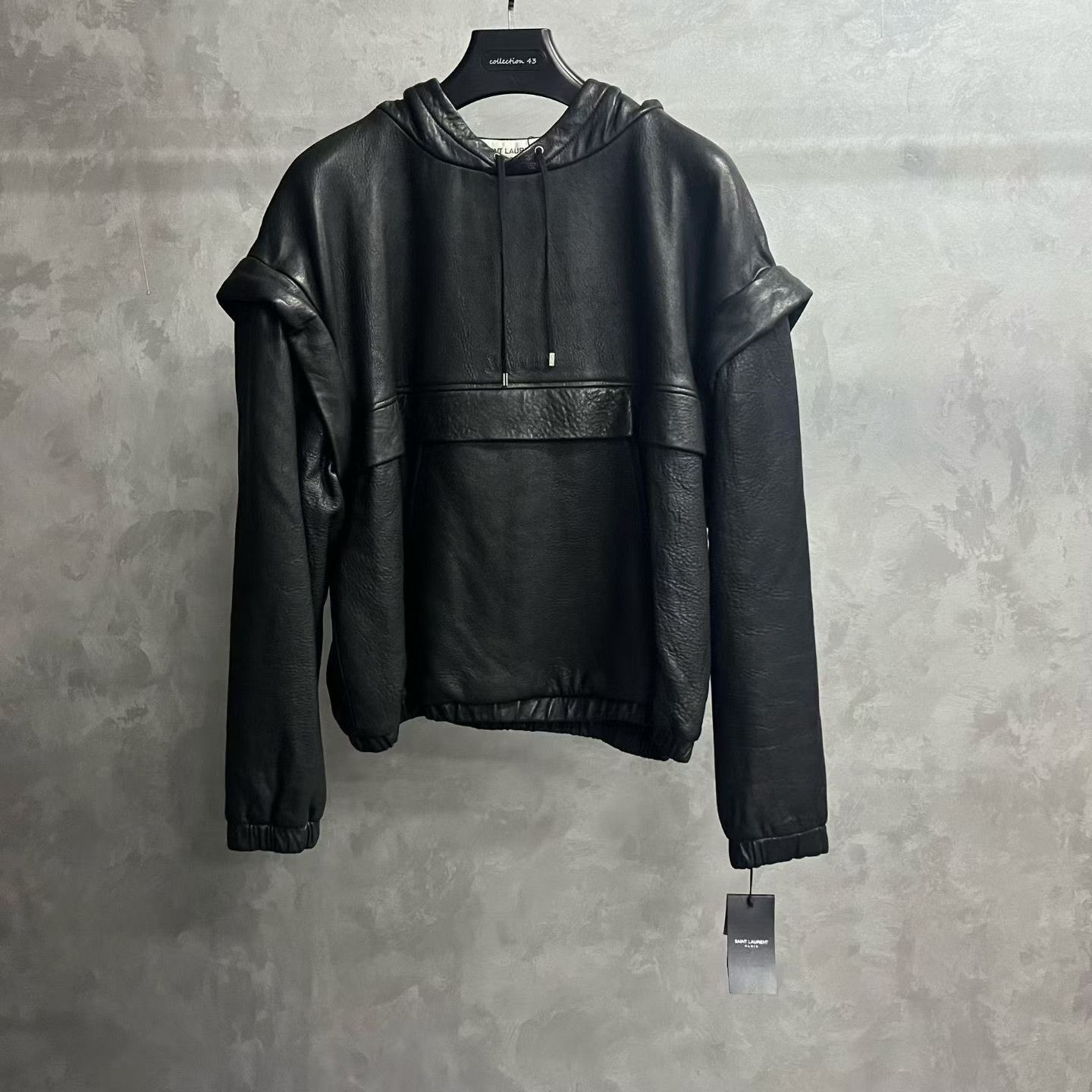 Saint Laurent Paris Saint Laurent Paris Oversized Black Hoodie xs Men Size US XS / EU 42 / 0 - 1 Thumbnail