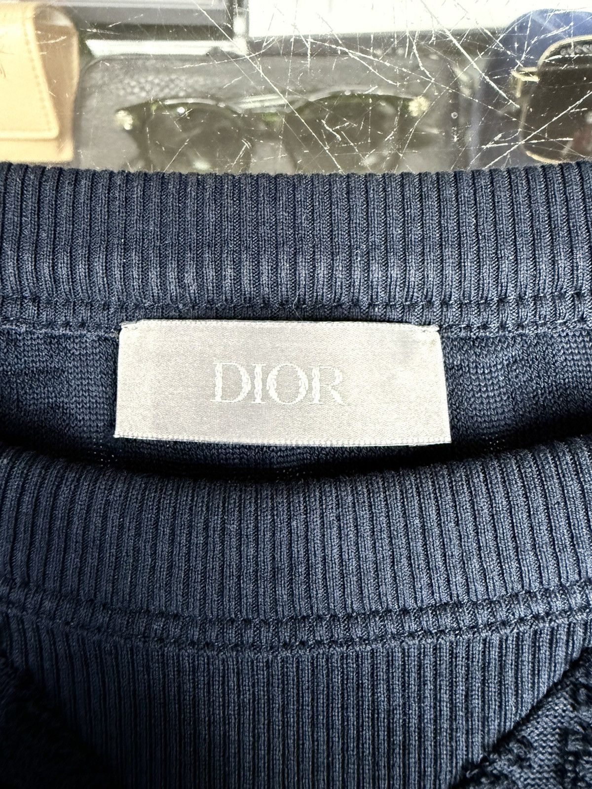Dior Dior Blue Oblique Jacquard Towel T-Shirt Size Large 🔥 Size US L / EU 52-54 / 3 - 8 Thumbnail