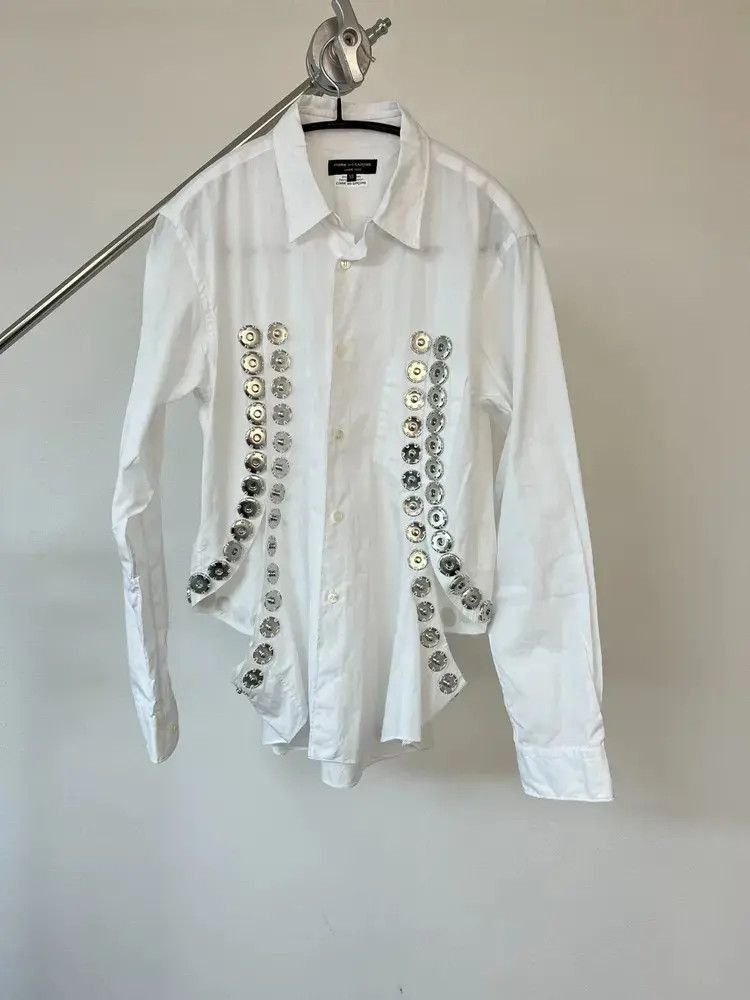Comme des Garcons Comme des Garcons Homme plus distressed shirt-2505 Size US XS / EU 42 / 0 - 1 Thumbnail