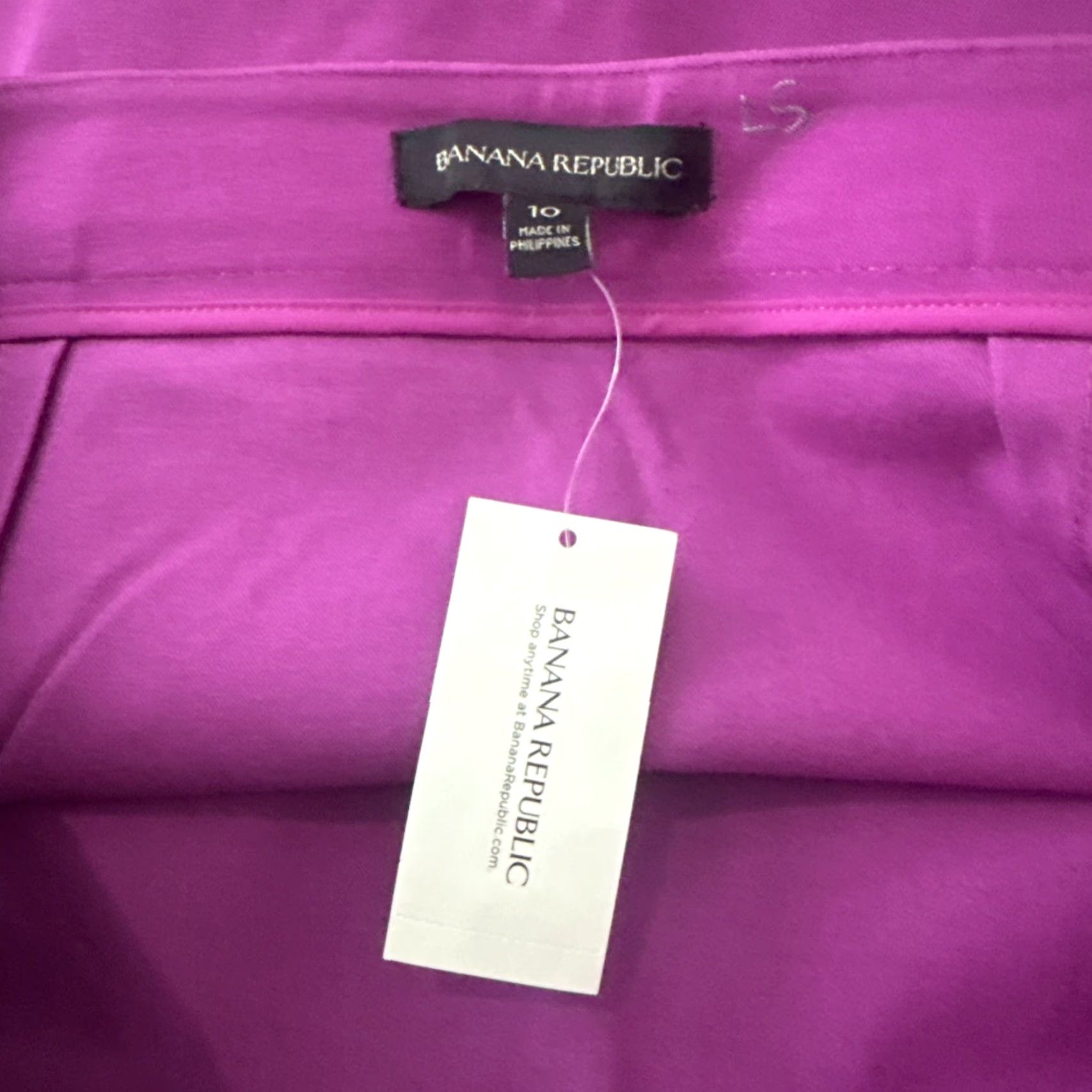 Banana Republic VINTAGE Banana Republic Purple Skirt Womens Size 10 Size 32" / US 10 / IT 46 - 5 Thumbnail