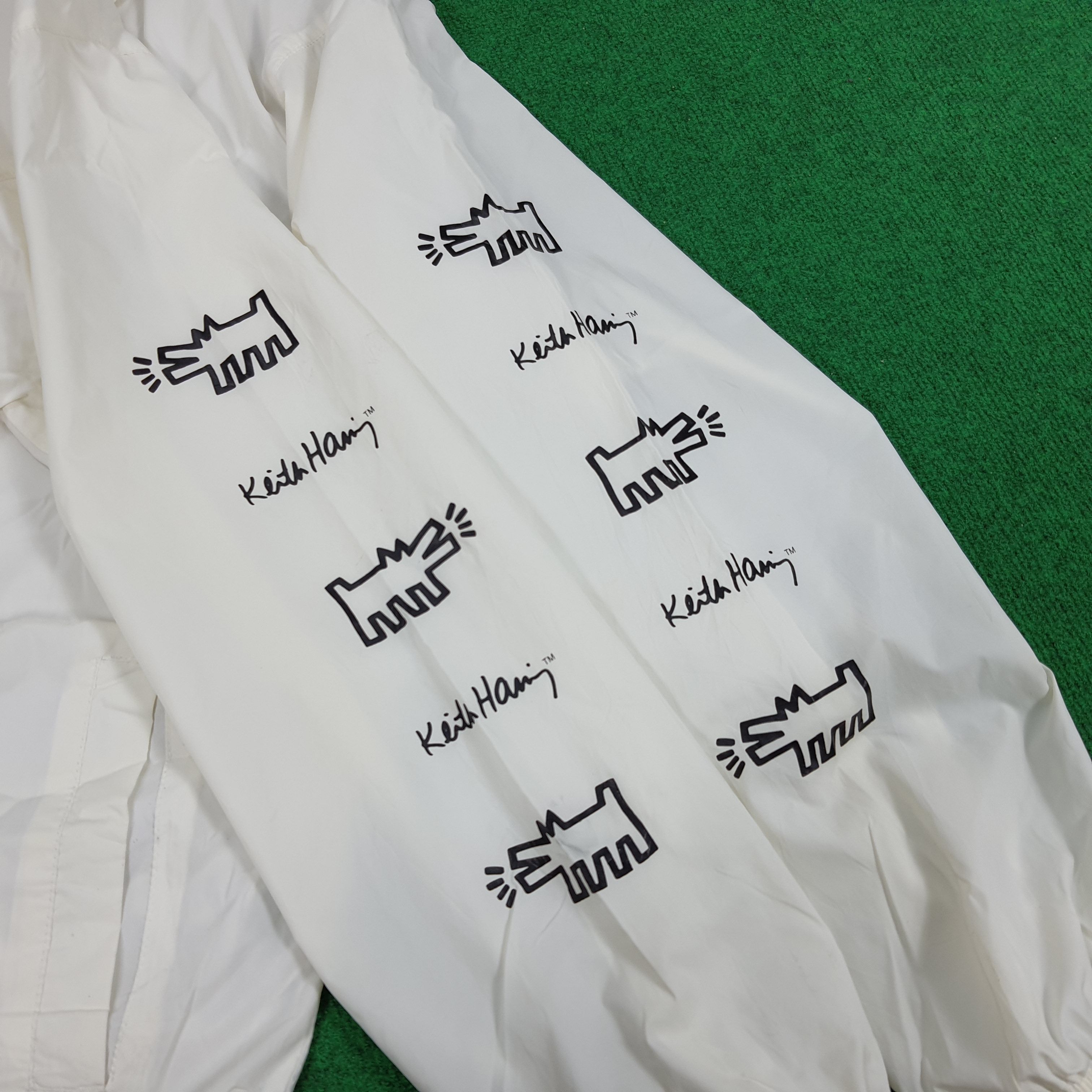 Thrasher × Vintage Vintage Thrasher x Keith Haring Streetwear Coach Jacket Size US M / EU 48-50 / 2 - 6 Thumbnail