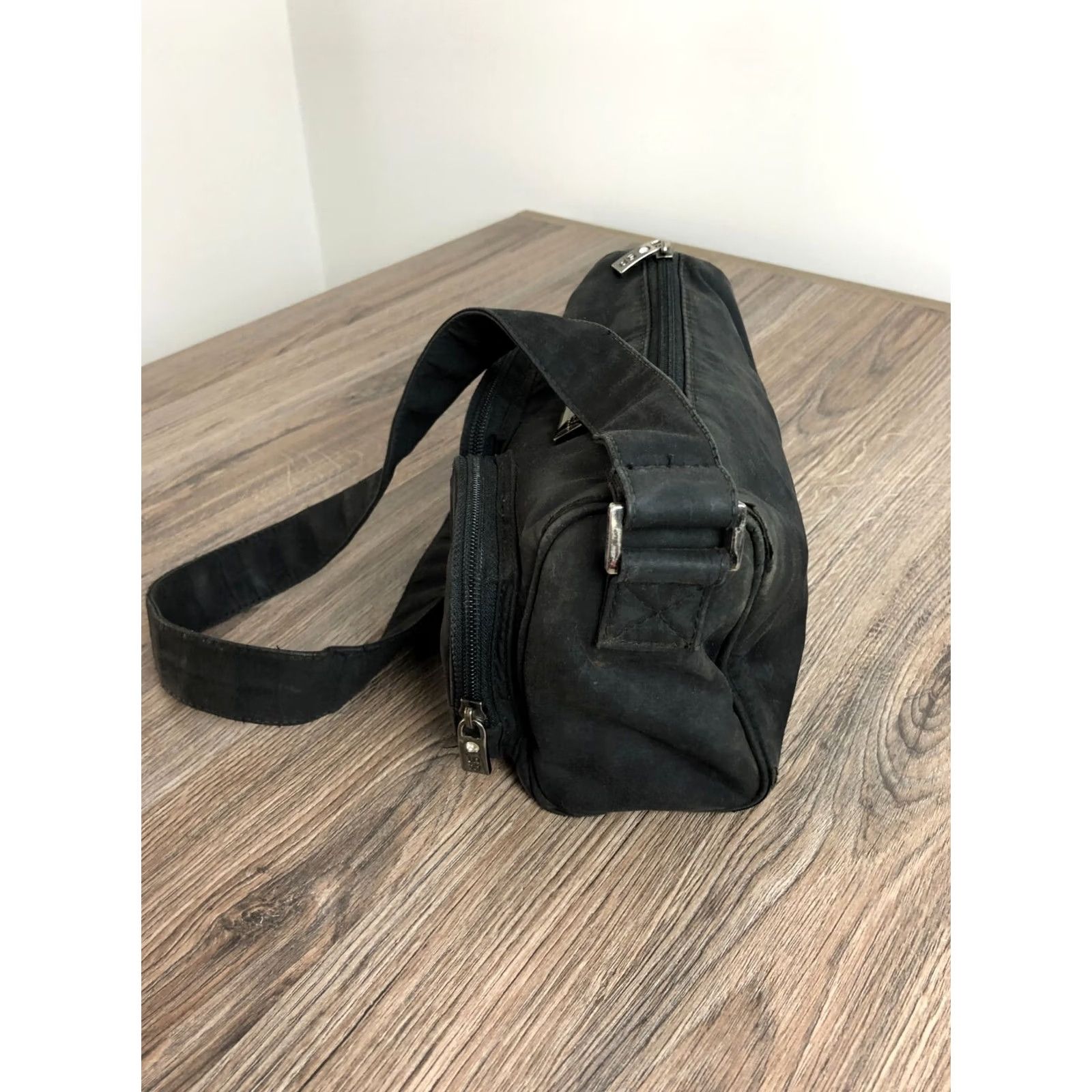 Vintage Sonia Rykiel Shoulder Bag Leather Black Women Size ONE SIZE - 4 Thumbnail