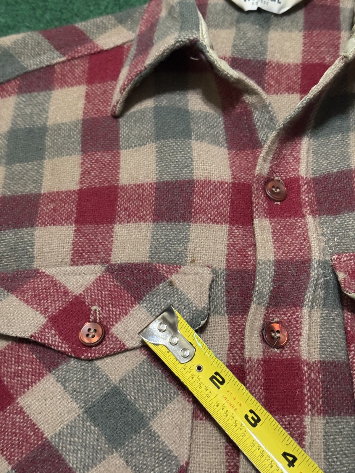 Woolrich Woolen Mills Woolrich Classic Plaid Wool Button Up Flannel Shirt 20x27 Size US S / EU 44-46 / 1 - 8 Thumbnail