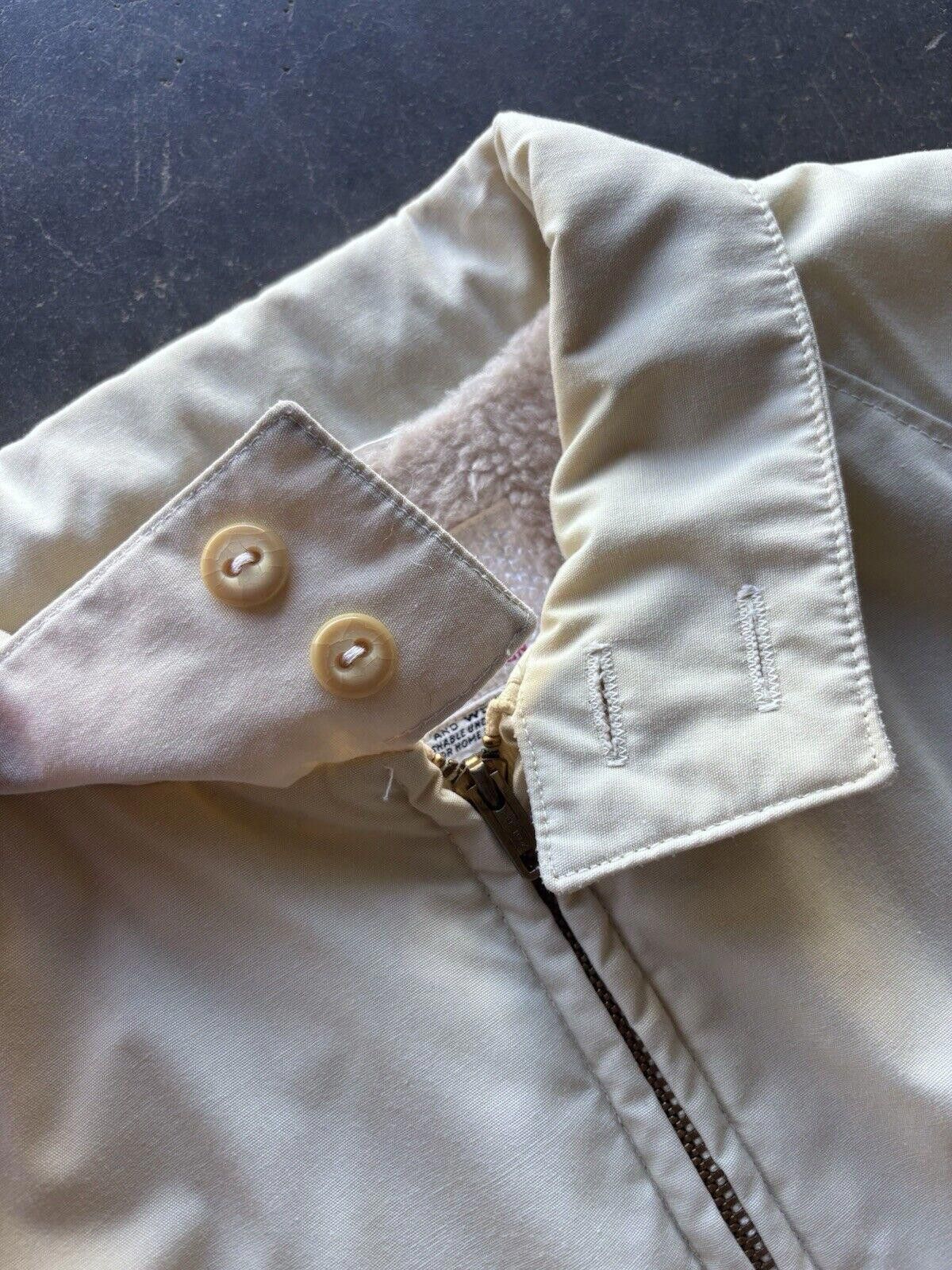 Vintage Vintage Campus Outerwear Fur Lined Zip Up Jacket Size 44 60s Size US M / EU 48-50 / 2 - 7 Thumbnail