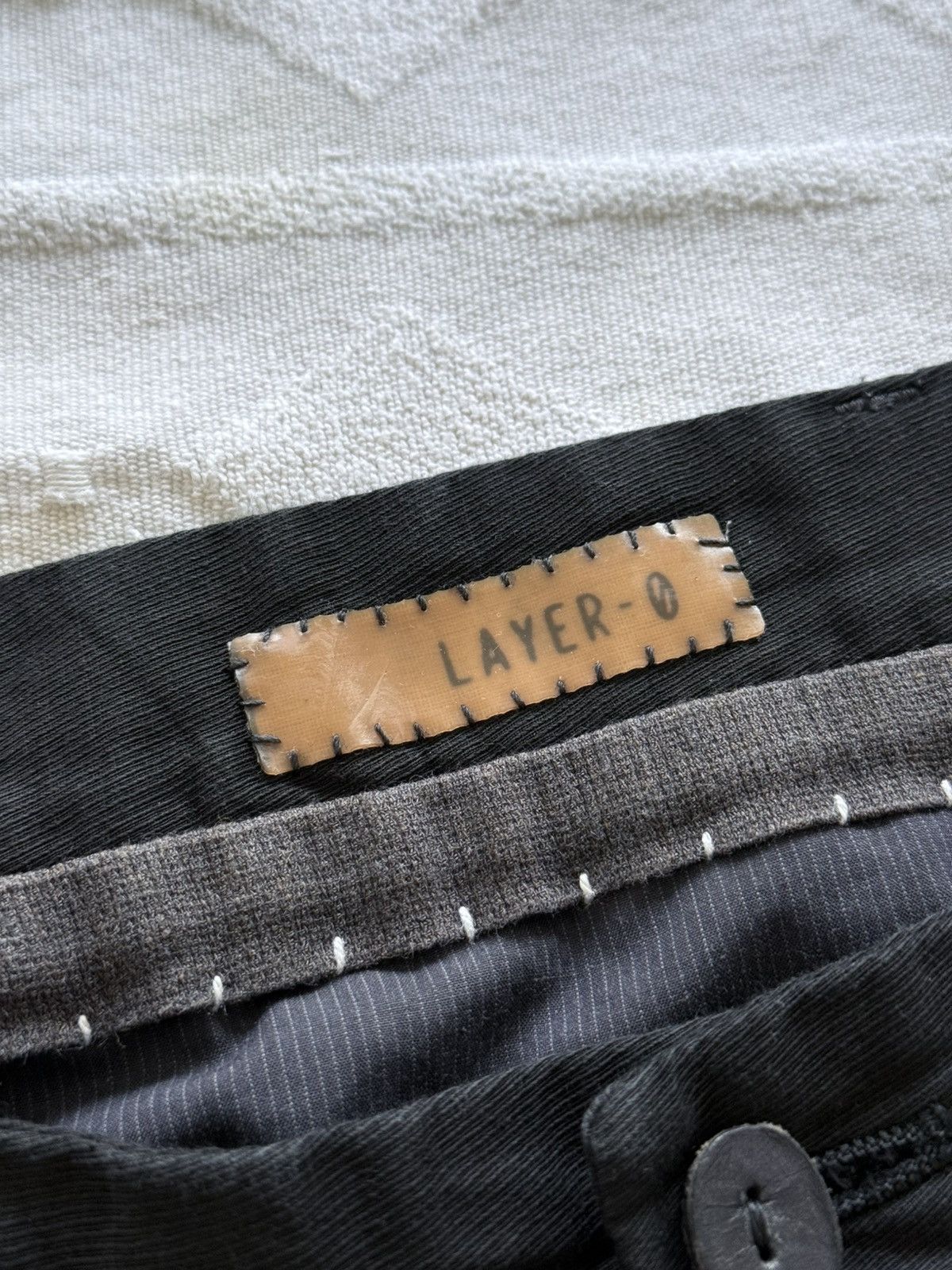Layer-0 Layer-0 Black Cotton Pants Size US 32 / EU 48 - 5 Thumbnail