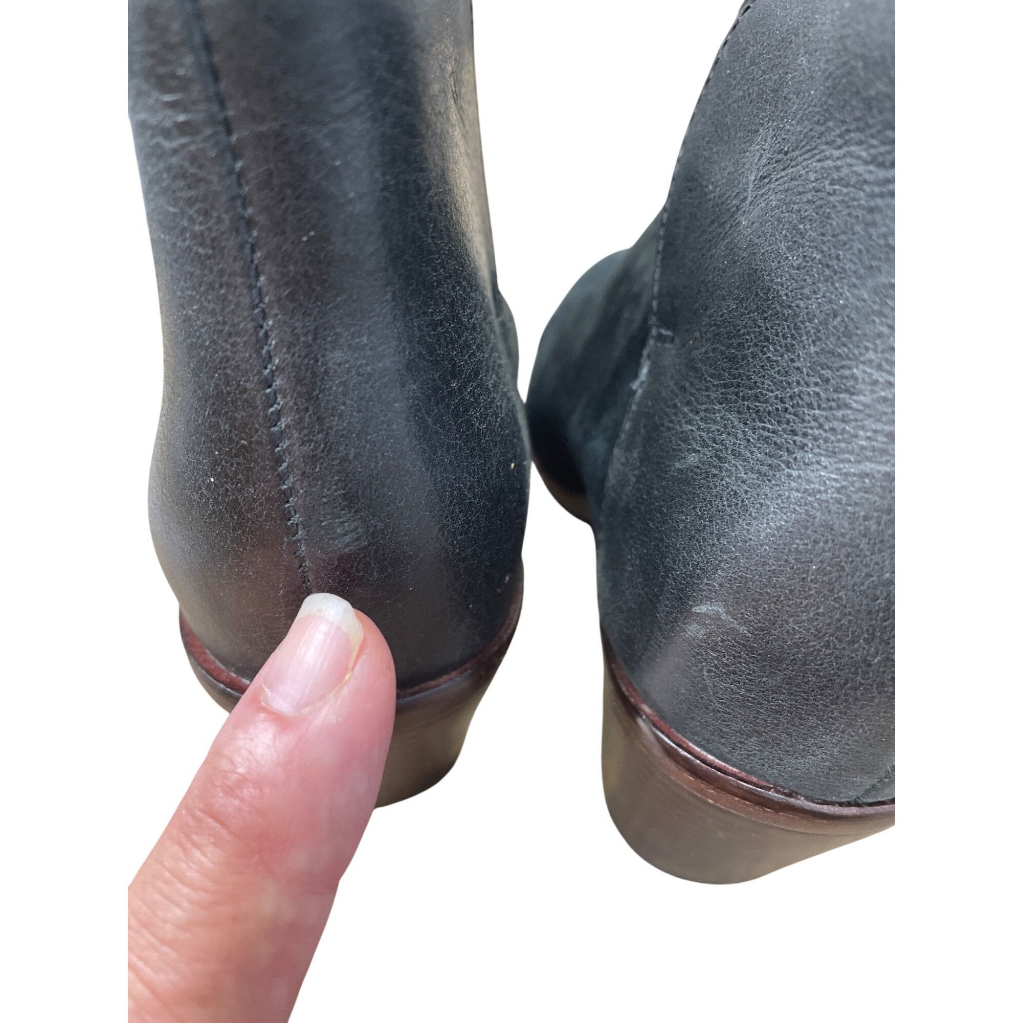 Wolverine Wolverine Samantha Pleet Womens Black Leather Ankle Boots Si Size US 6 / IT 36 - 9 Thumbnail
