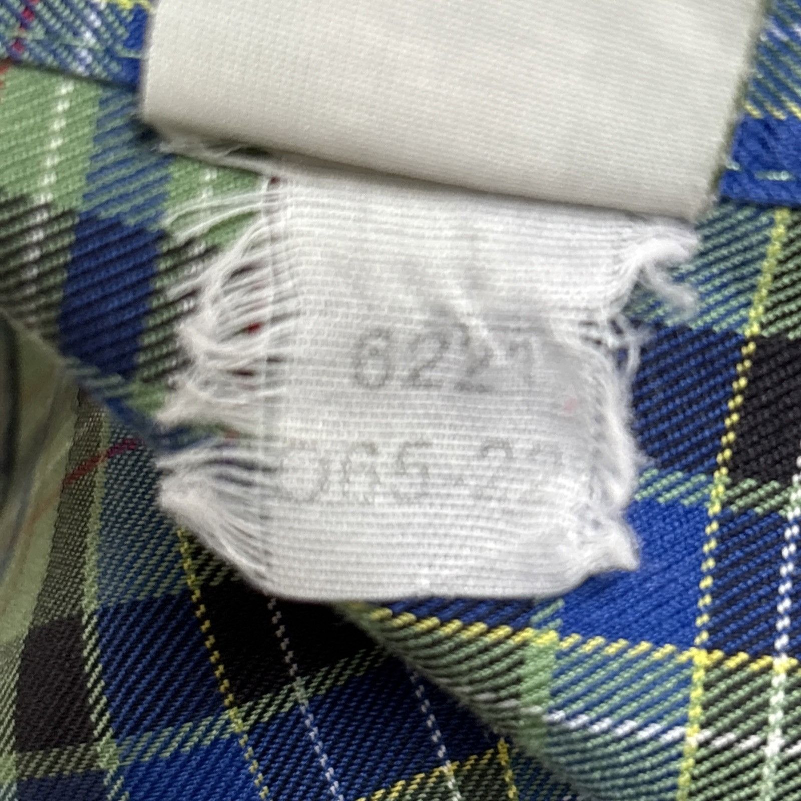 Orvis Orvis Plaid Shirt Mens Large Green Cotton Long Sleeve Button Size US L / EU 52-54 / 3 - 9 Thumbnail