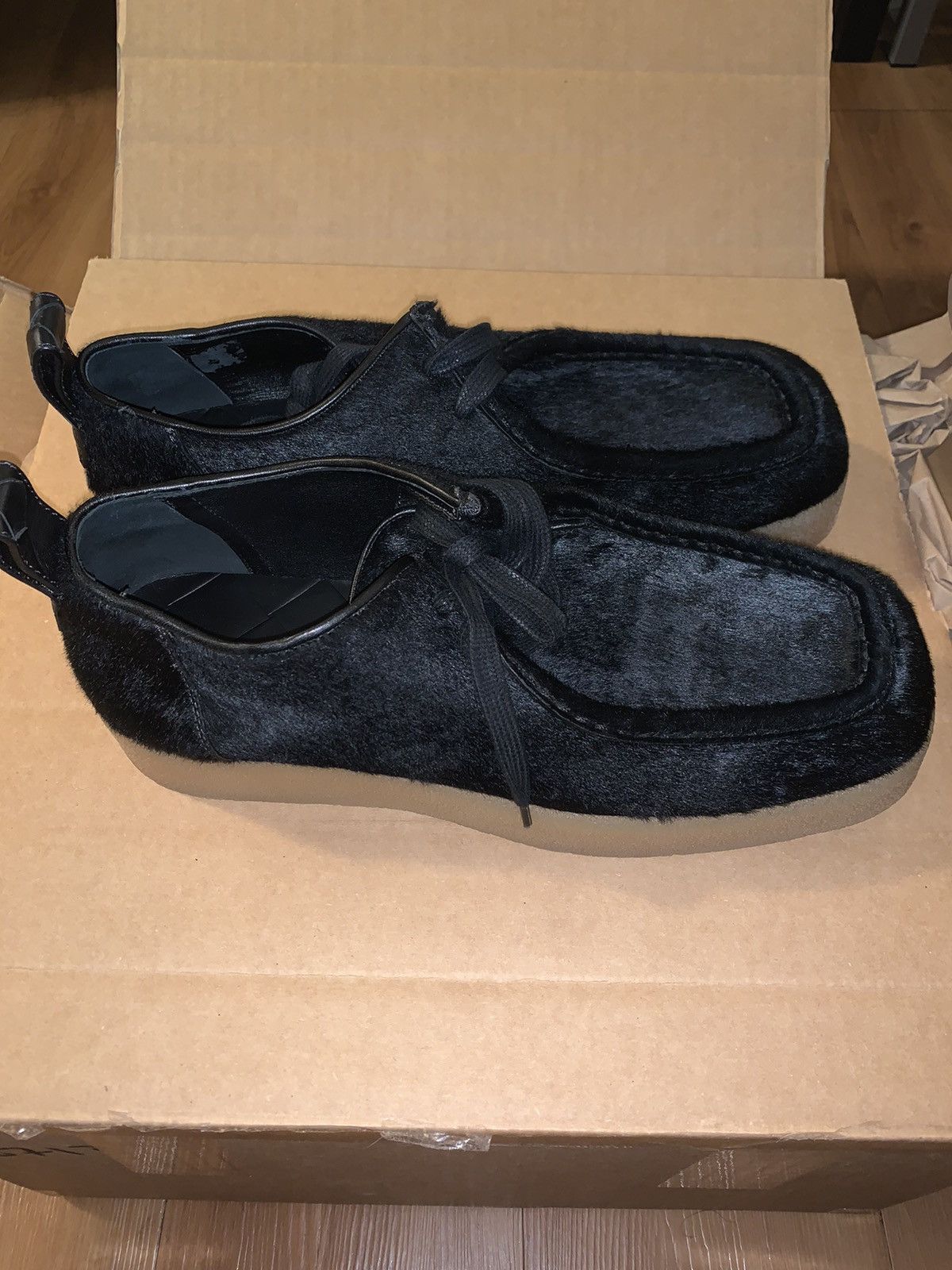 Bottega Veneta Bottega Veneta Mohair Torino Wallabees Lace-up Shoe Size US 11 / EU 44 - 5 Thumbnail