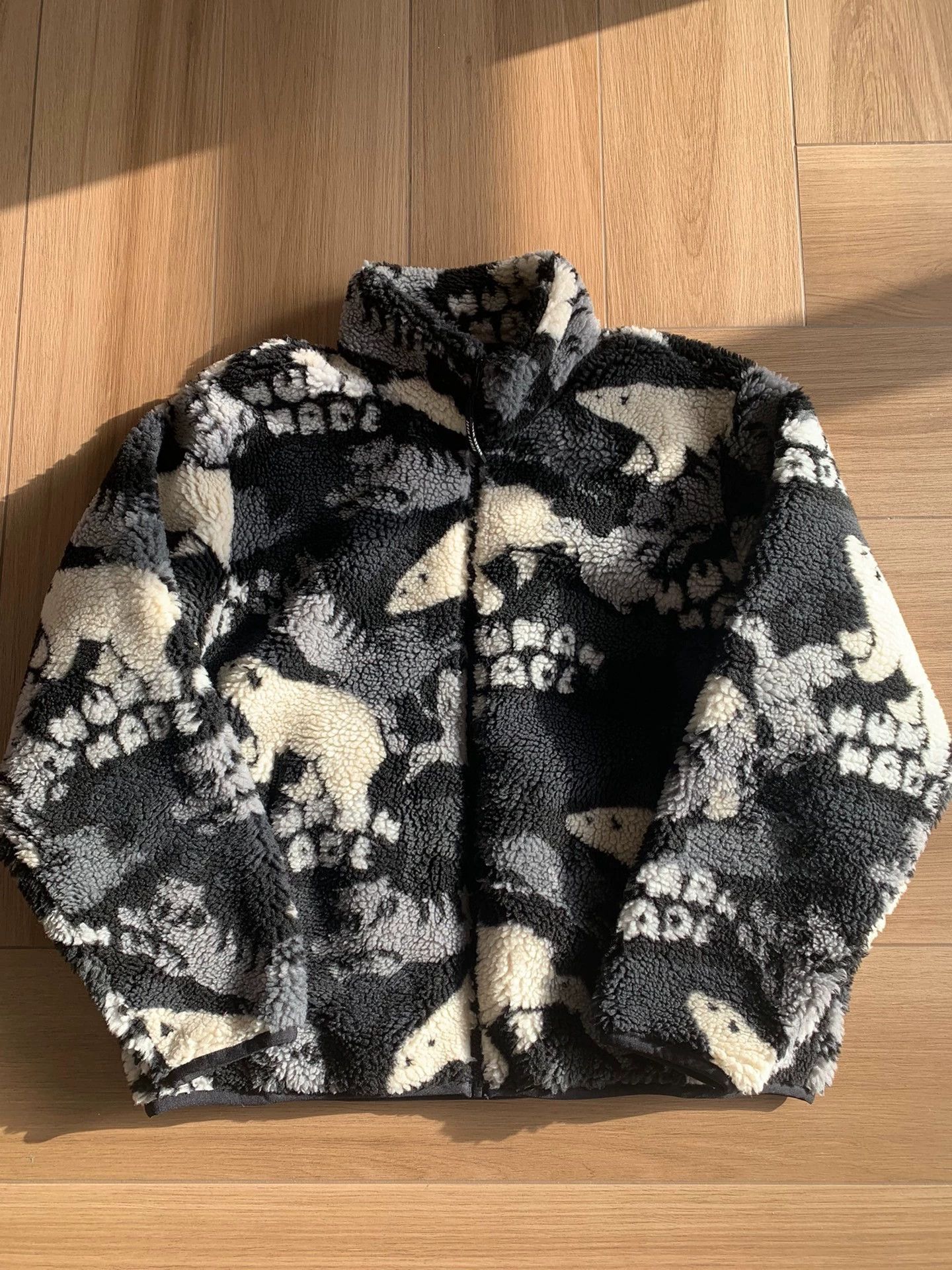 Human Made HUMAN MADE 24AW Fleece Jacket Animal Heart Nordic Pattern Size US XXL / EU 58 / 5 - 1 Thumbnail
