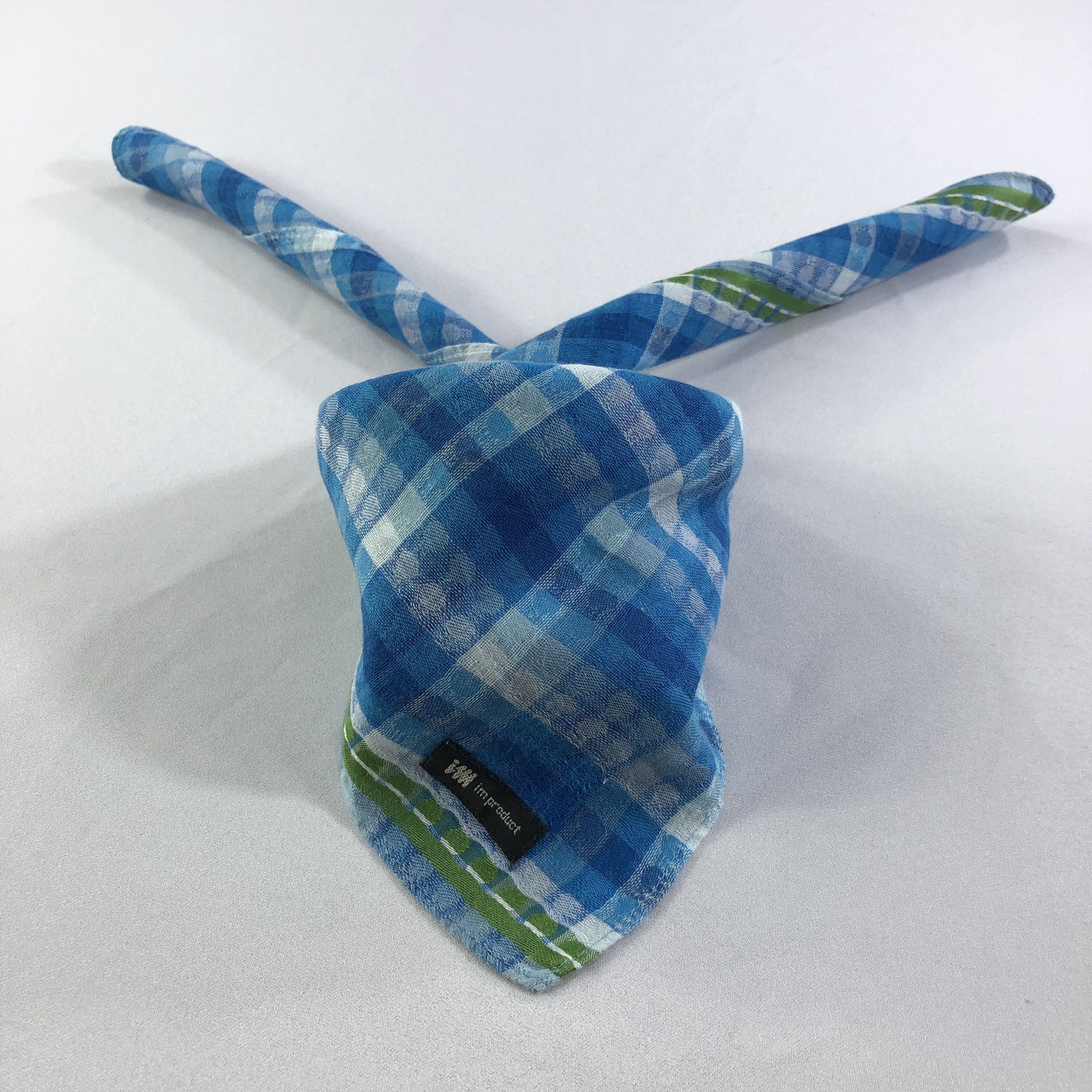 Issey Miyake Issey Miyake Tartan Handkerchief Neckerchief Bandana H1745 Size ONE SIZE - 1 Thumbnail