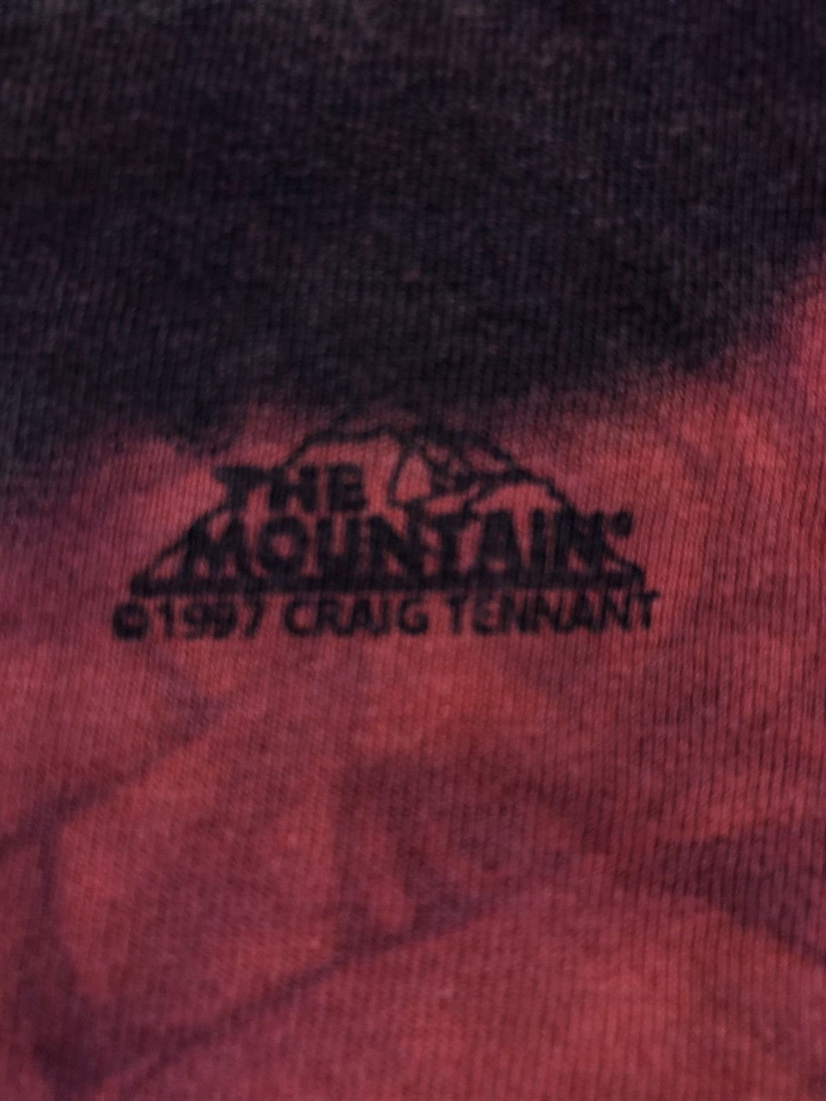 The Mountain × Vintage Vintage The Mountain 1997 premium tie dye authentic tee M Size US M / EU 48-50 / 2 - 4 Thumbnail