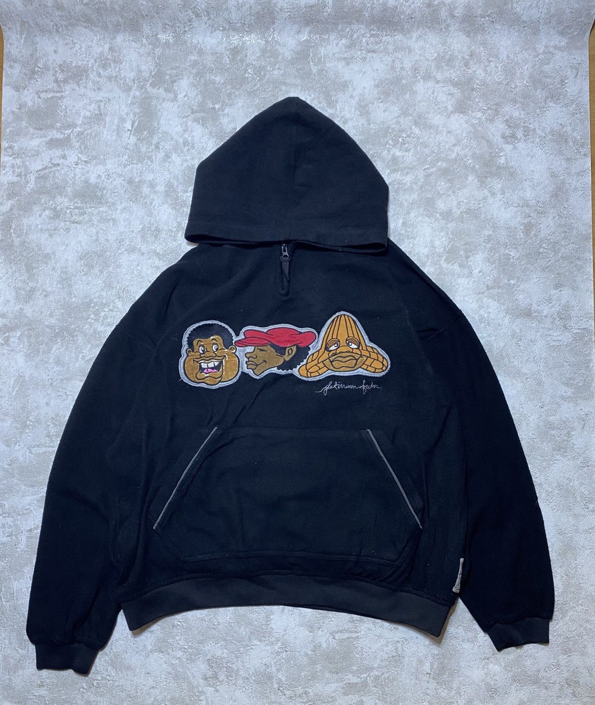 Fubu Vintage Fleece Fat Albert FUBU Platinum Oversized Hoodie Size US XL / EU 56 / 4 - 1 Thumbnail