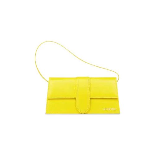 Jacquemus o1mle0325 Size: OS / Le Bambino Long Bag in Yellow Size ONE SIZE - 1 Thumbnail