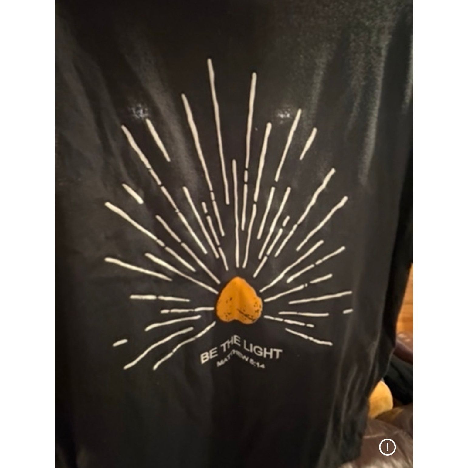 Shein Shein “Be The Light” T Shirt Women’s XL Short Sleeve Size XL / US 12-14 / IT 48-50 - 4 Thumbnail