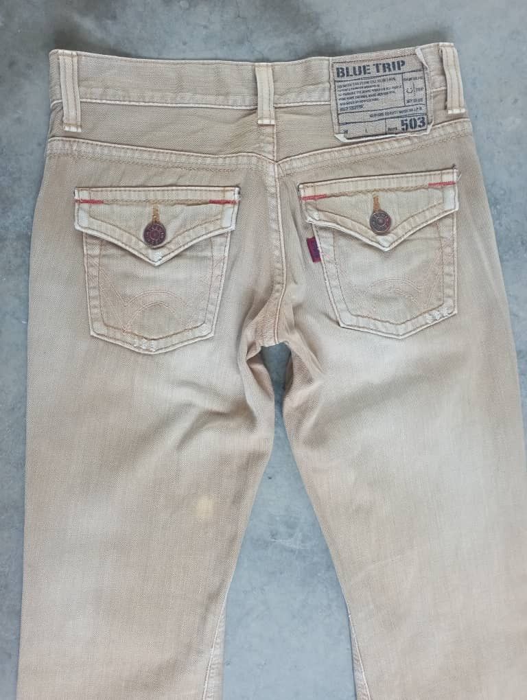 Tornado Mart Flare Jeans Made In Japan Edwin 503 Bootcut Jeans Size US 28 / EU 44 - 5 Thumbnail