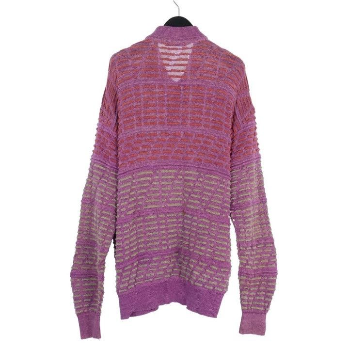 Issey Miyake ISSEY MIYAKE MEN 1980s Cotton-Linen Knit Top Size US M / EU 48-50 / 2 - 2 Thumbnail