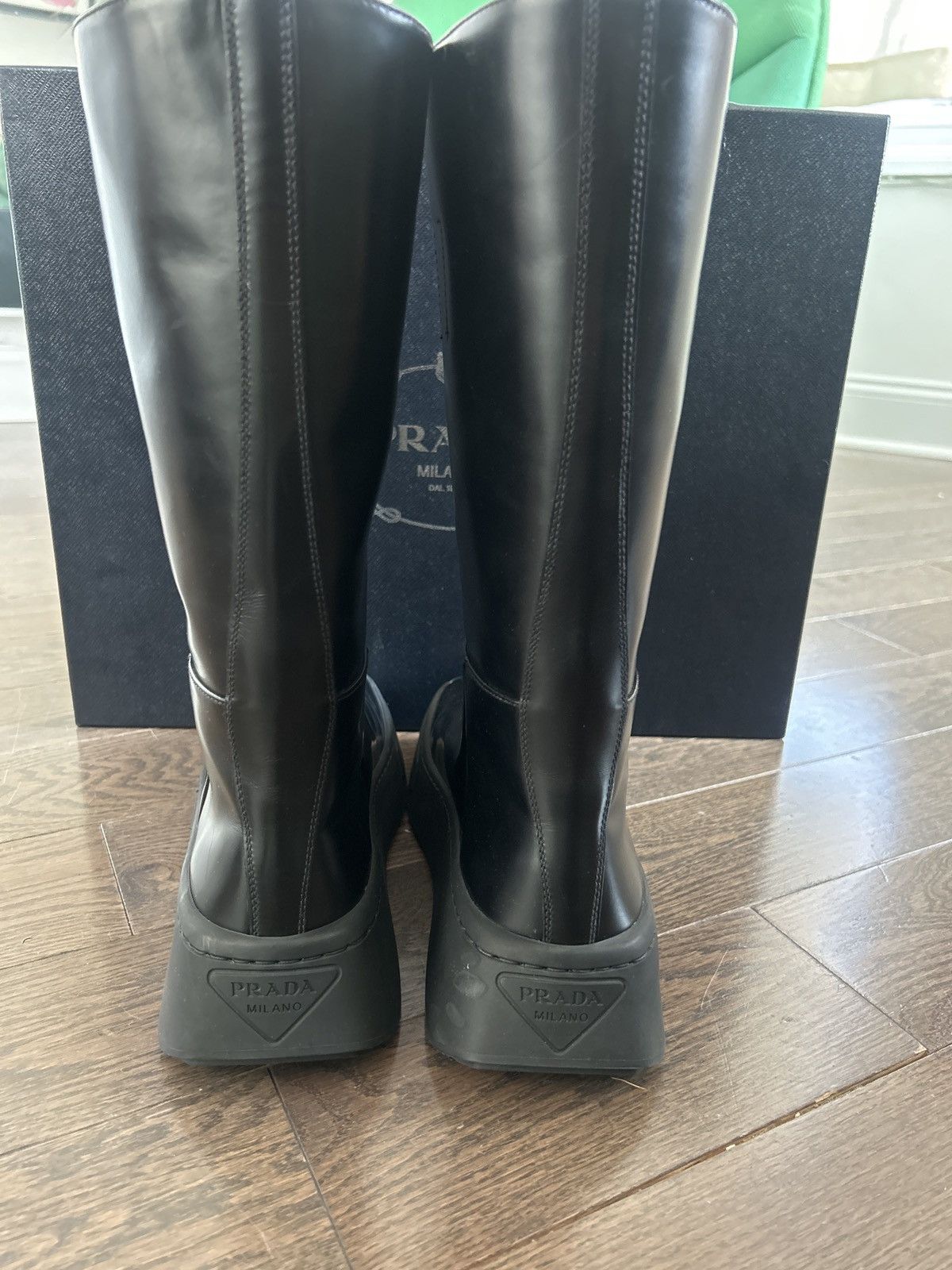 Prada Prada boots 7.5 new collection storm trooper Size US 7.5 / EU 40-41 - 10 Thumbnail