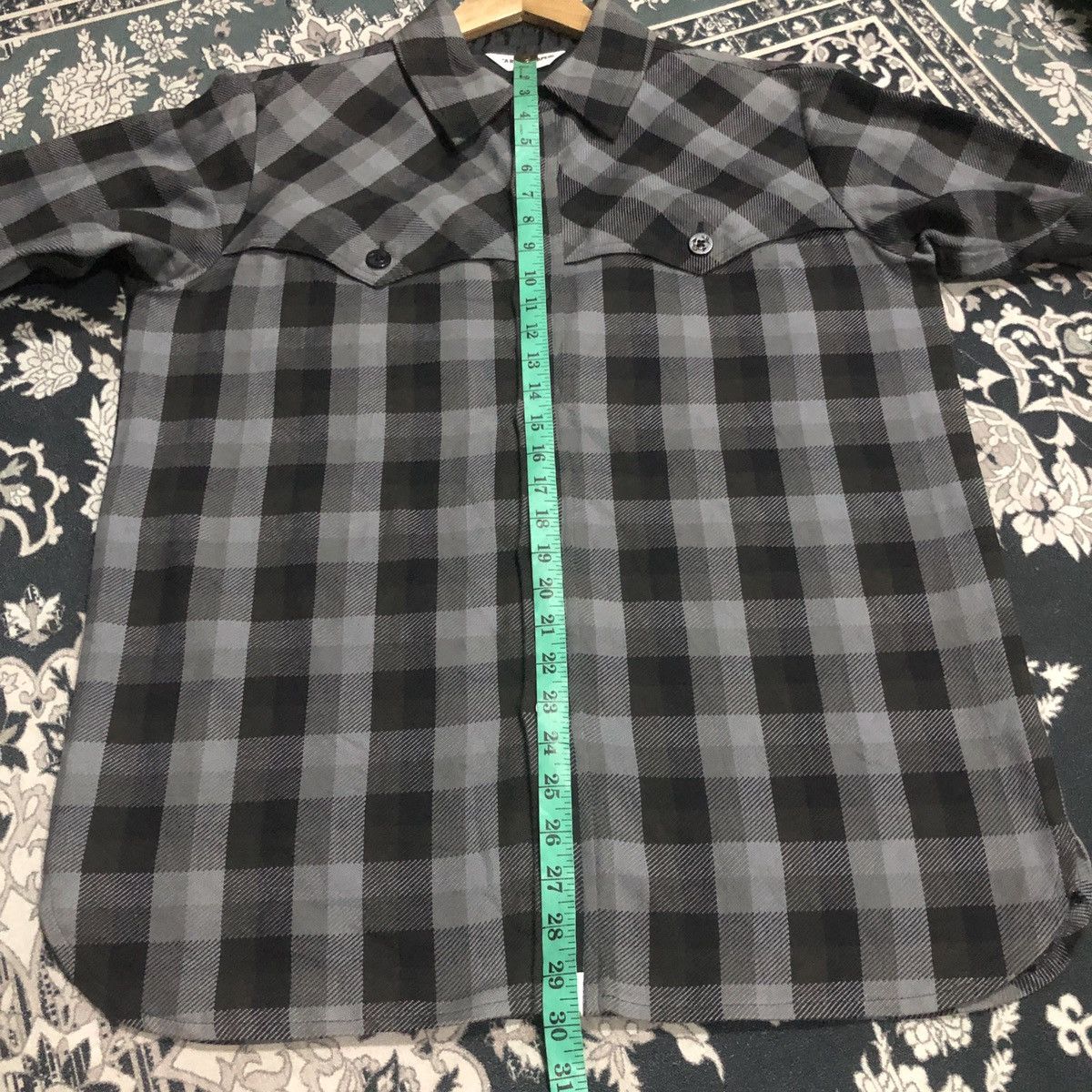 Bape Bape Aoyama Exclusive Ape Head Elbow Patch Button Up Shirt Size US L / EU 52-54 / 3 - 15 Thumbnail