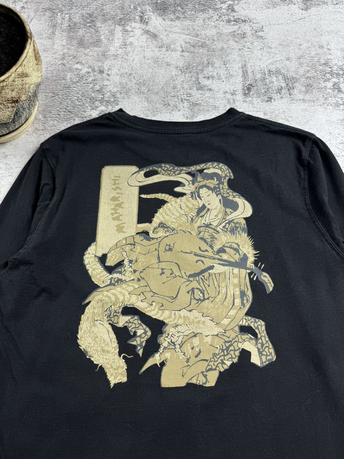 Maharishi Maharishi Dragon Journey Jersey Longsleeve T Shirt Tee Size US S / EU 44-46 / 1 - 8 Thumbnail