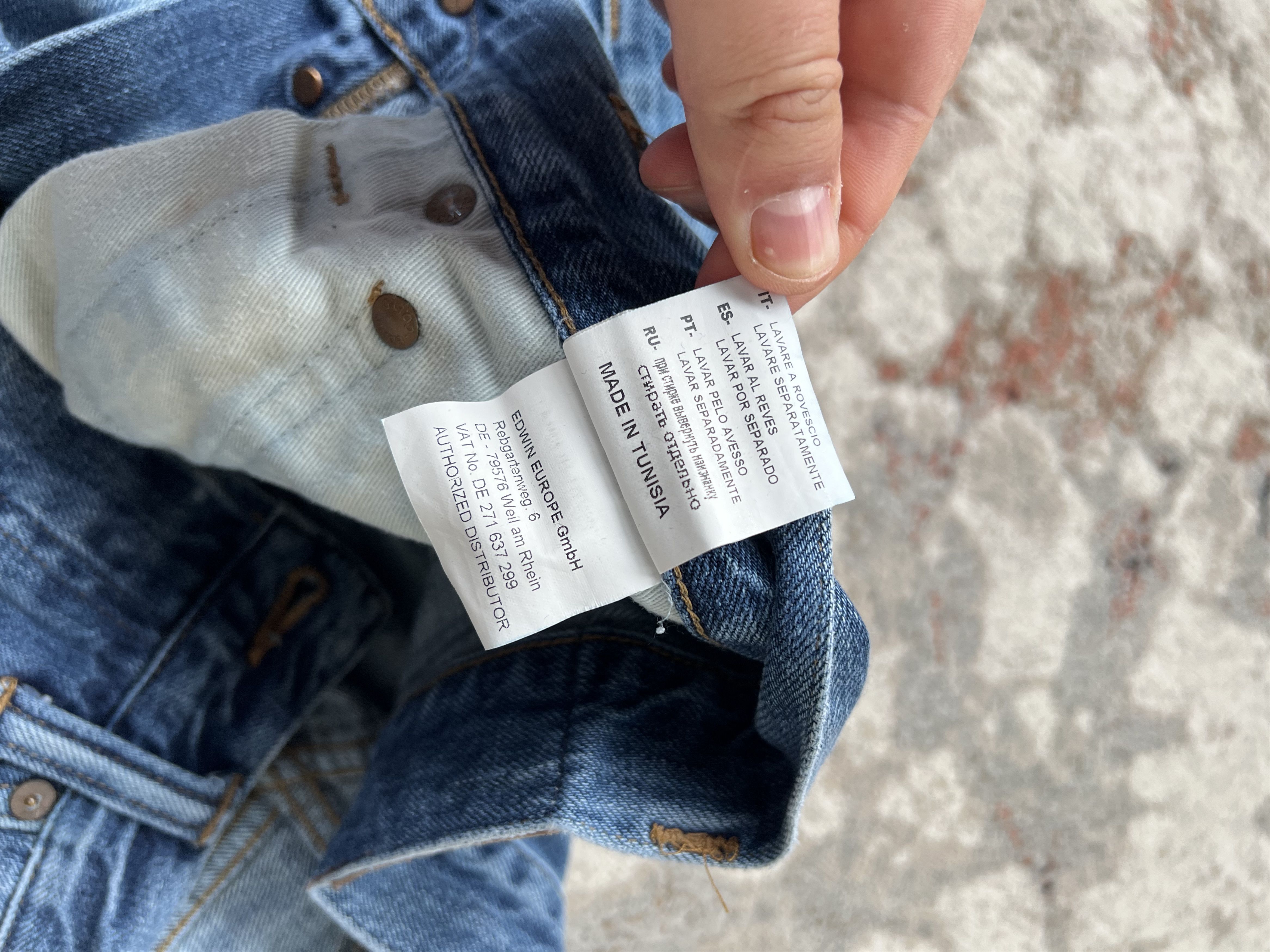 Edwin Edwin ED-55 Jeans Size US 34 / EU 50 - 8 Thumbnail