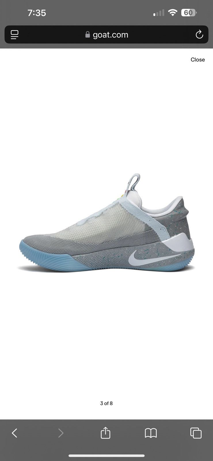 Nike 2019 Adapt BB 'Nike Mag' Size US 11 / EU 44 - 10 Thumbnail