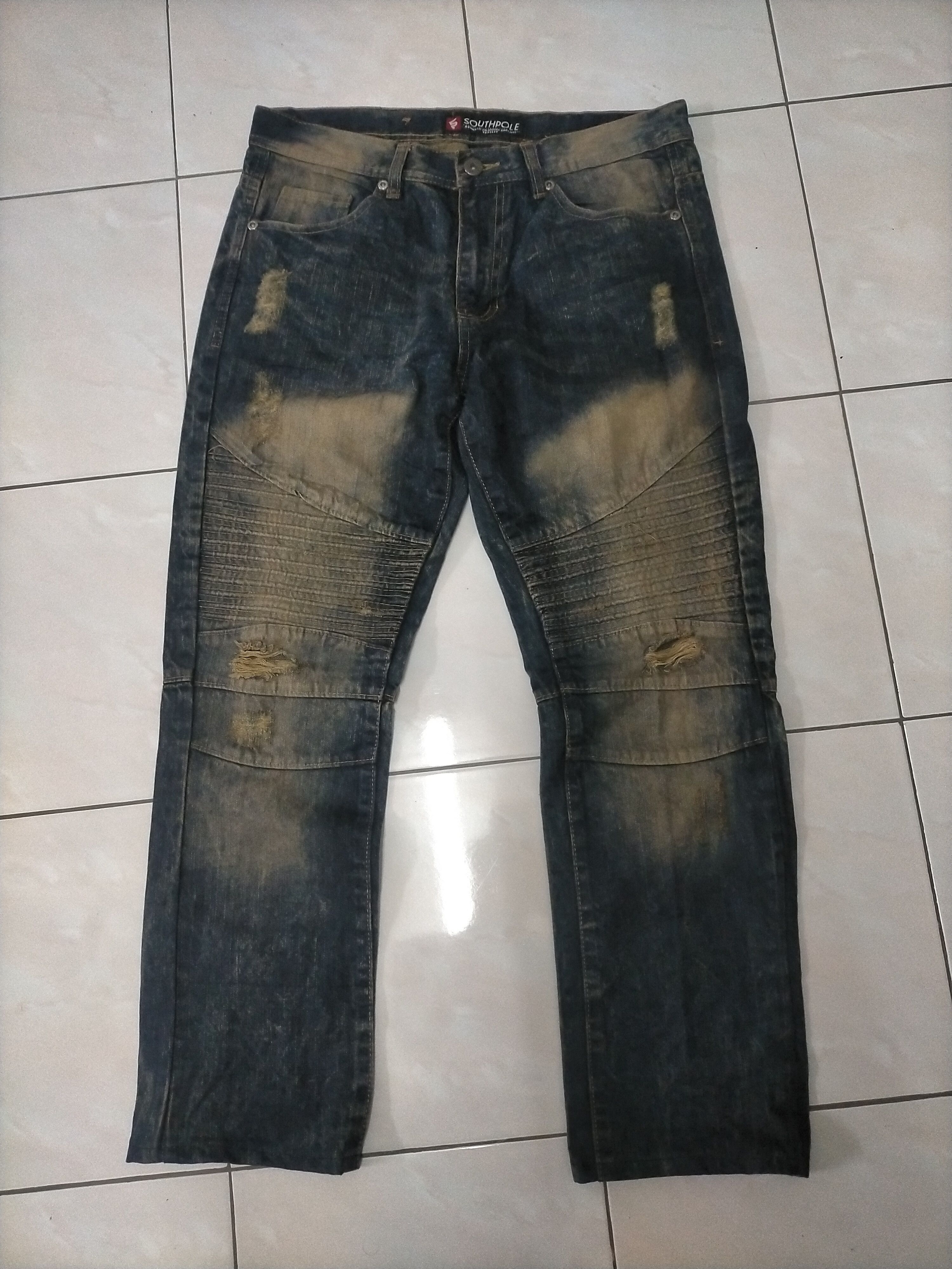JNCO × Southpole Southpole Distressed Denim Collection Size US 34 / EU 50 - 1 Thumbnail