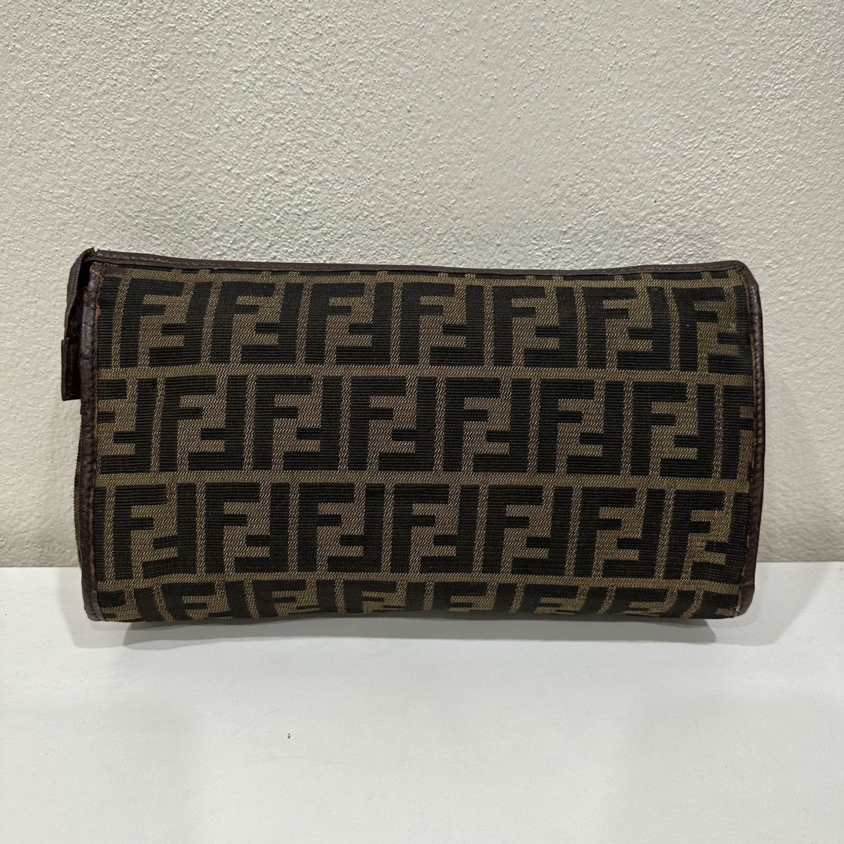 Fendi ‼️YES‼️ VINTAGE FENDI ZUCCA CLUTCH BAG Size ONE SIZE - 3 Thumbnail