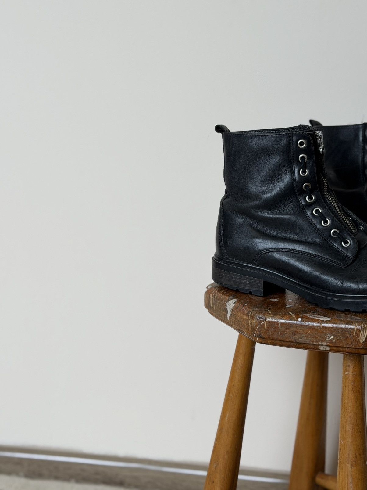 Western Rise Ankle boots guidi style desert western brown vintage style Size US 7 / IT 37 - 2 Thumbnail