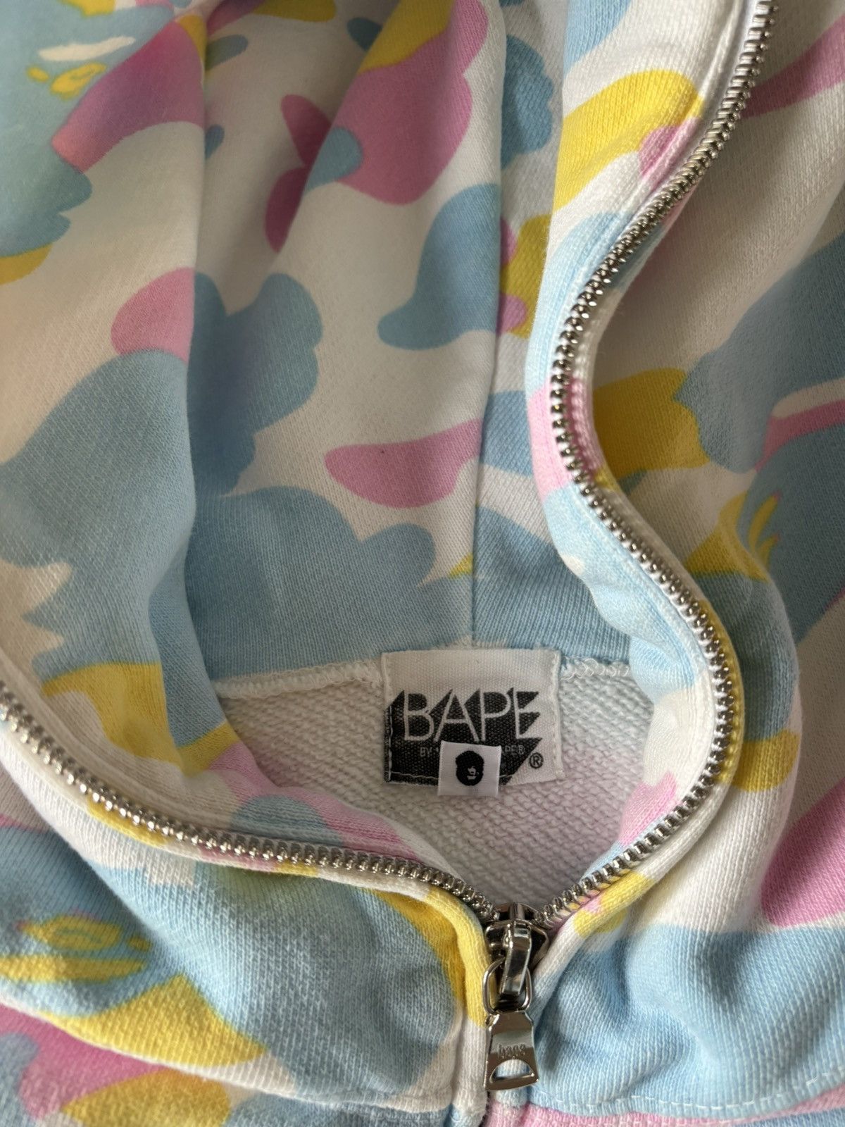 Bape Bape 2006 OG Cotton Candy Hoodie, Full zip up Size US L / EU 52-54 / 3 - 2 Thumbnail