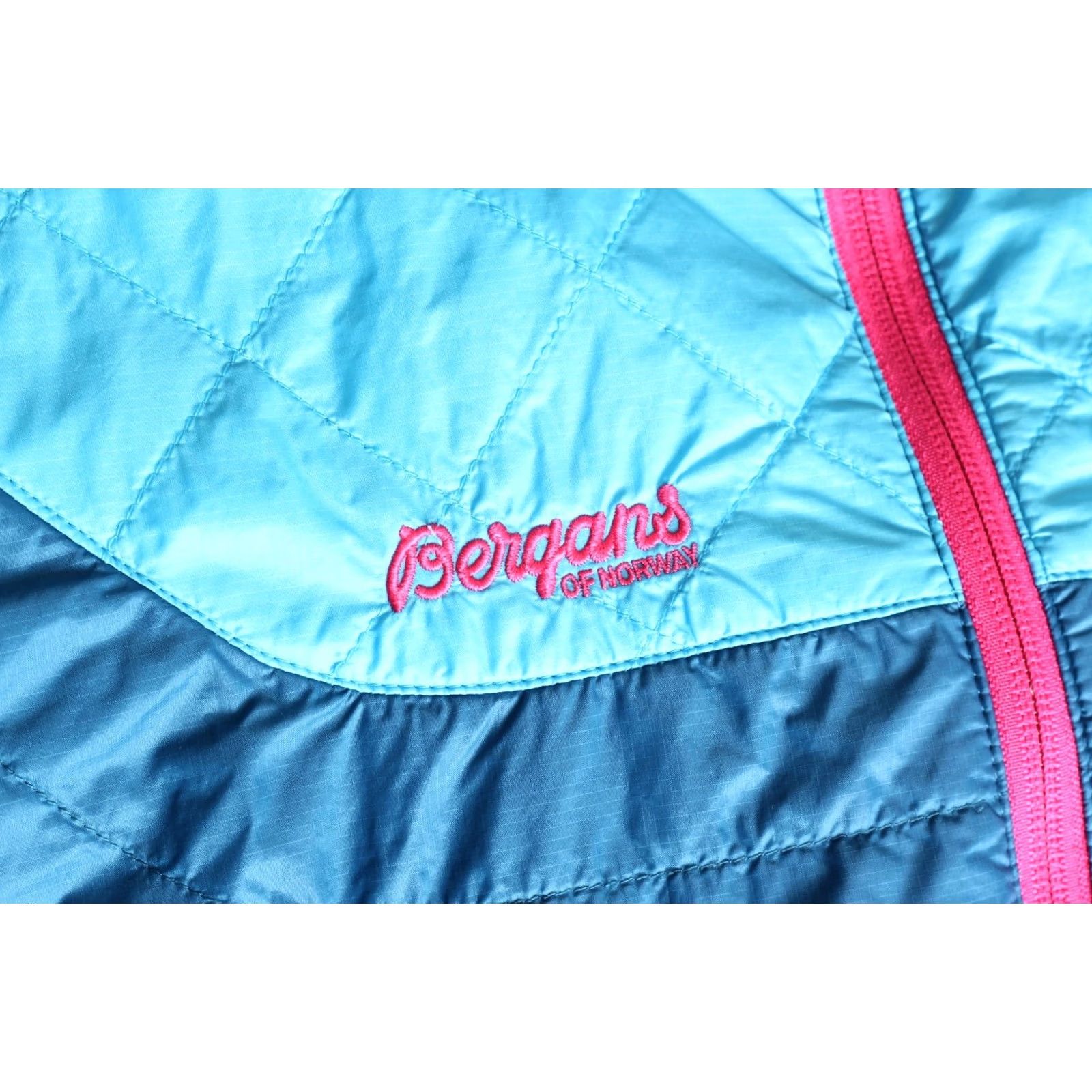 Vintage BERGANS OF NORWAY Uranostind Insulated Jacket Women L Blue PERTEX Microlight Size L / US 10 / IT 46 - 5 Thumbnail