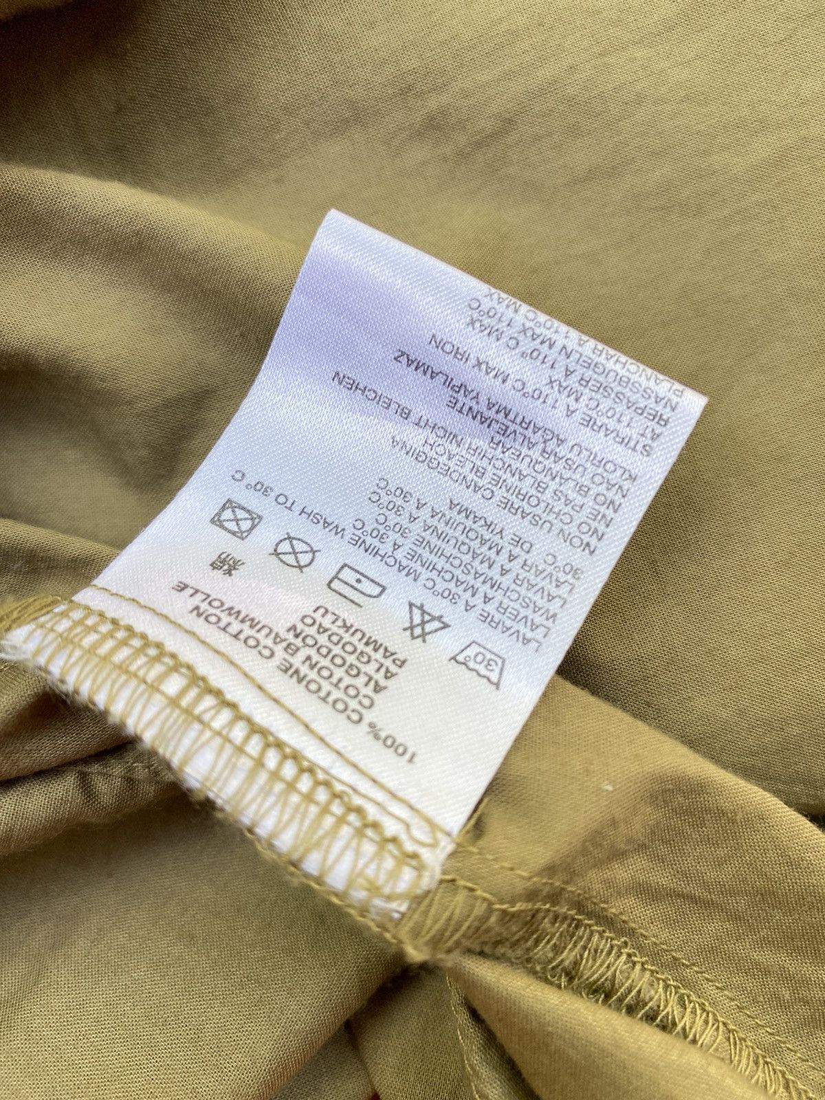Diesel Diesel Y2K khaki shirt Size S / US 4 / IT 40 - 6 Thumbnail
