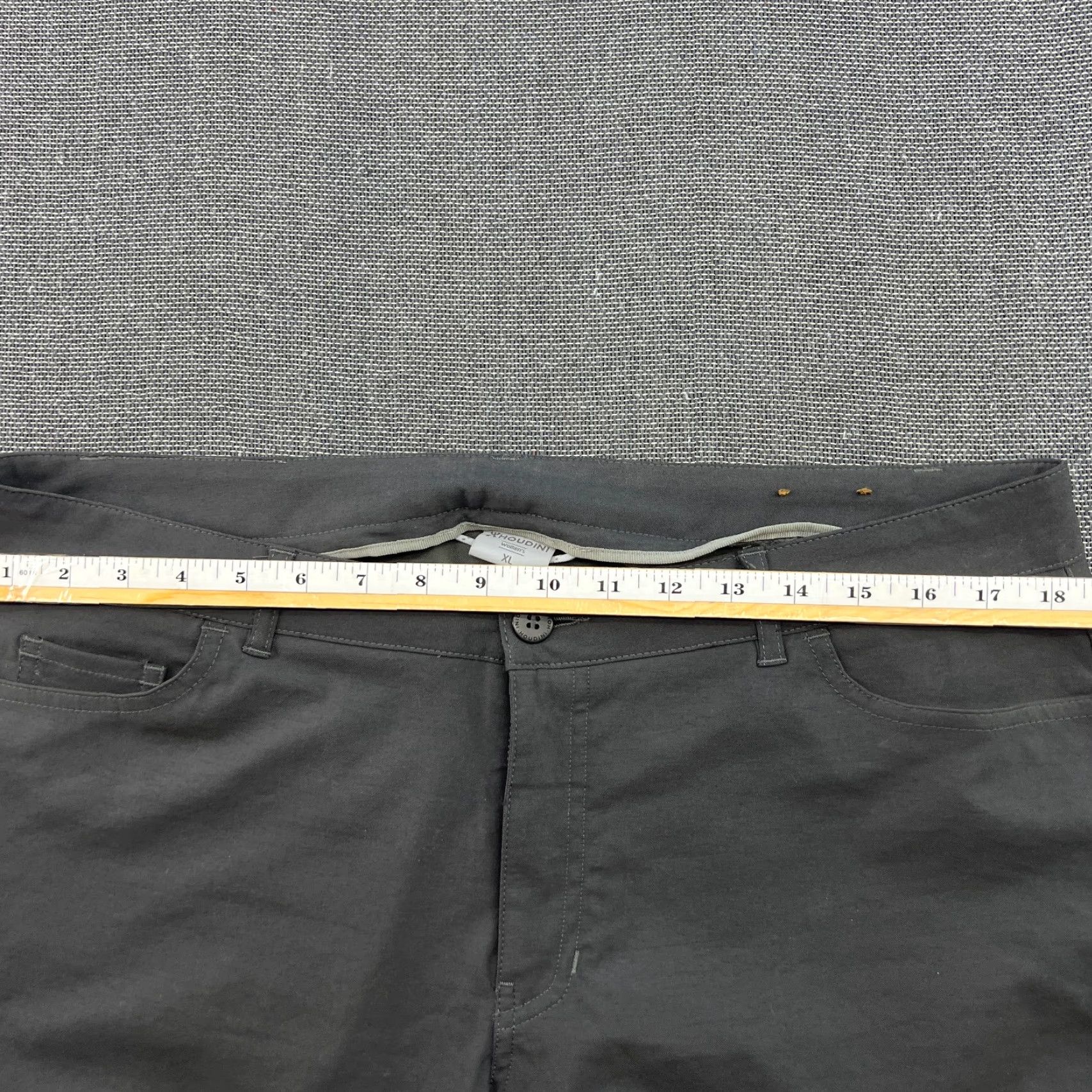 Houdini Houdini Womens Outdoor Pants Gray Hiking XL Way To Go Trekking Ladies Pants Mens Womens Girls Size 40" / US 18 - 7 Thumbnail