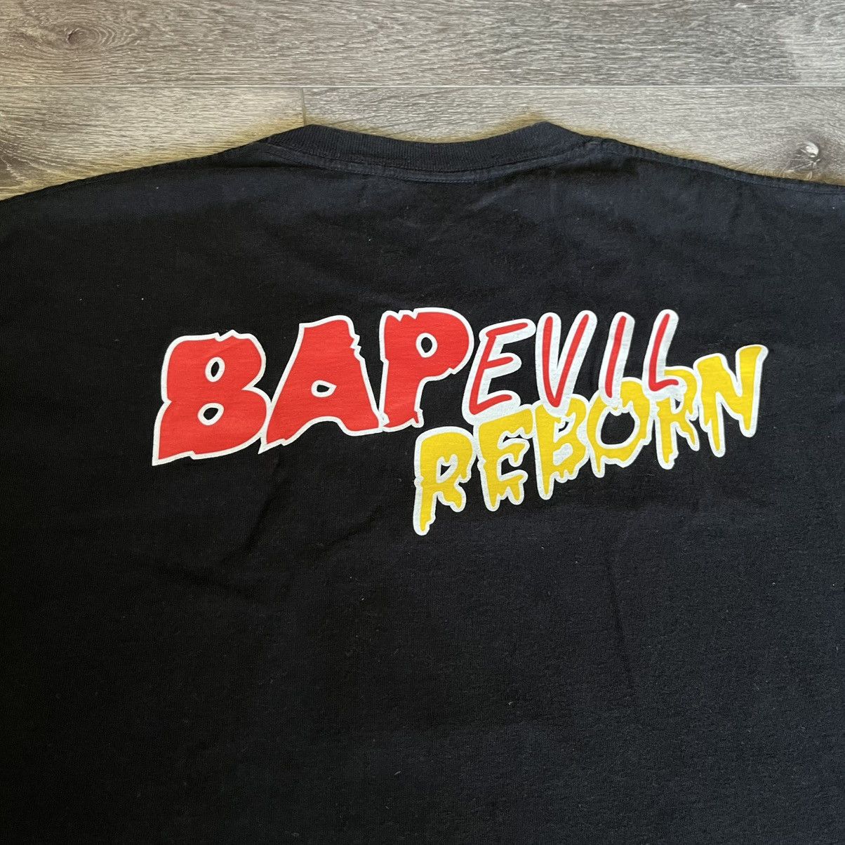 Bape Rare OG Bape A Bathing Ape Tales Evil Reborn Graphic T Shirt Size US XL / EU 56 / 4 - 4 Thumbnail