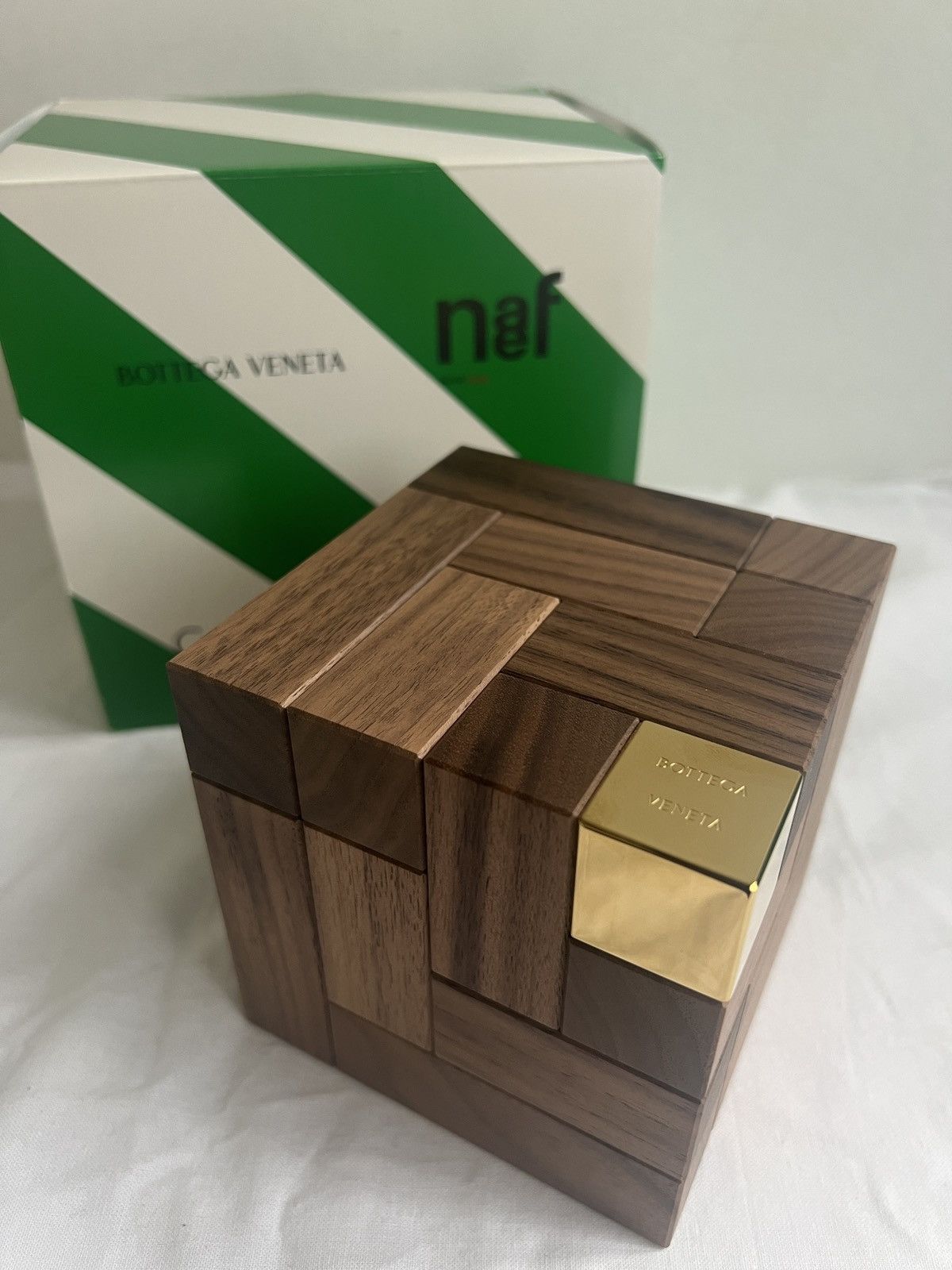 Bottega Veneta 🟫🟢Bottega Veneta Naef Cubicus 3D puzzle home decor Size ONE SIZE - 2 Thumbnail