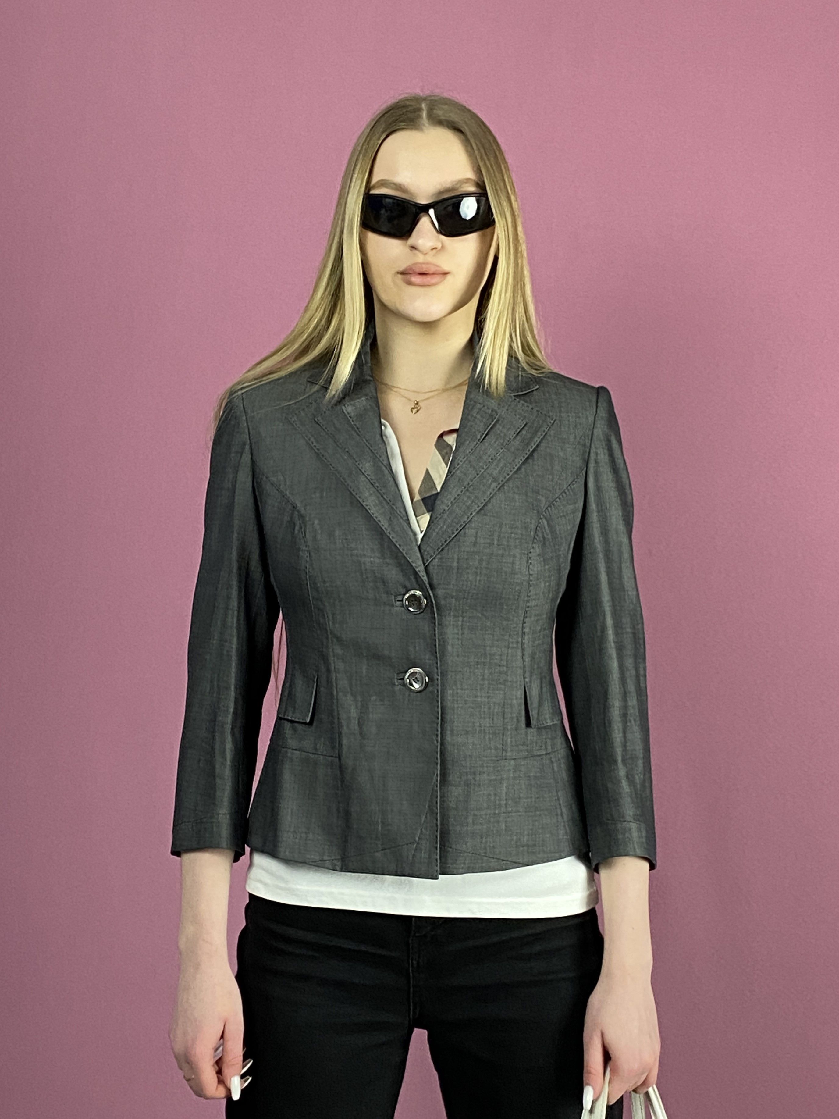 Karen Millen Karen Millen Vintage Women's Blazer Jacket - US 6 Wool Blend Size M / US 6-8 / IT 42-44 - 1 Thumbnail