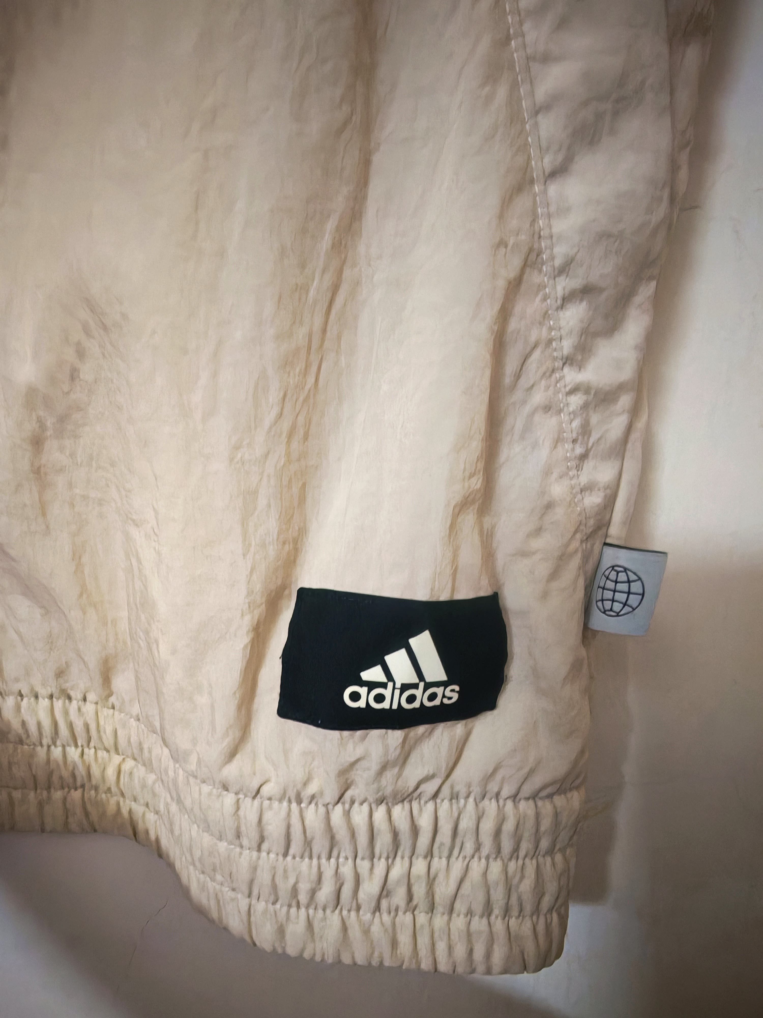 Adidas Adidas Oversized Big Logo Windbreaker Size US XXL / EU 58 / 5 - 5 Thumbnail