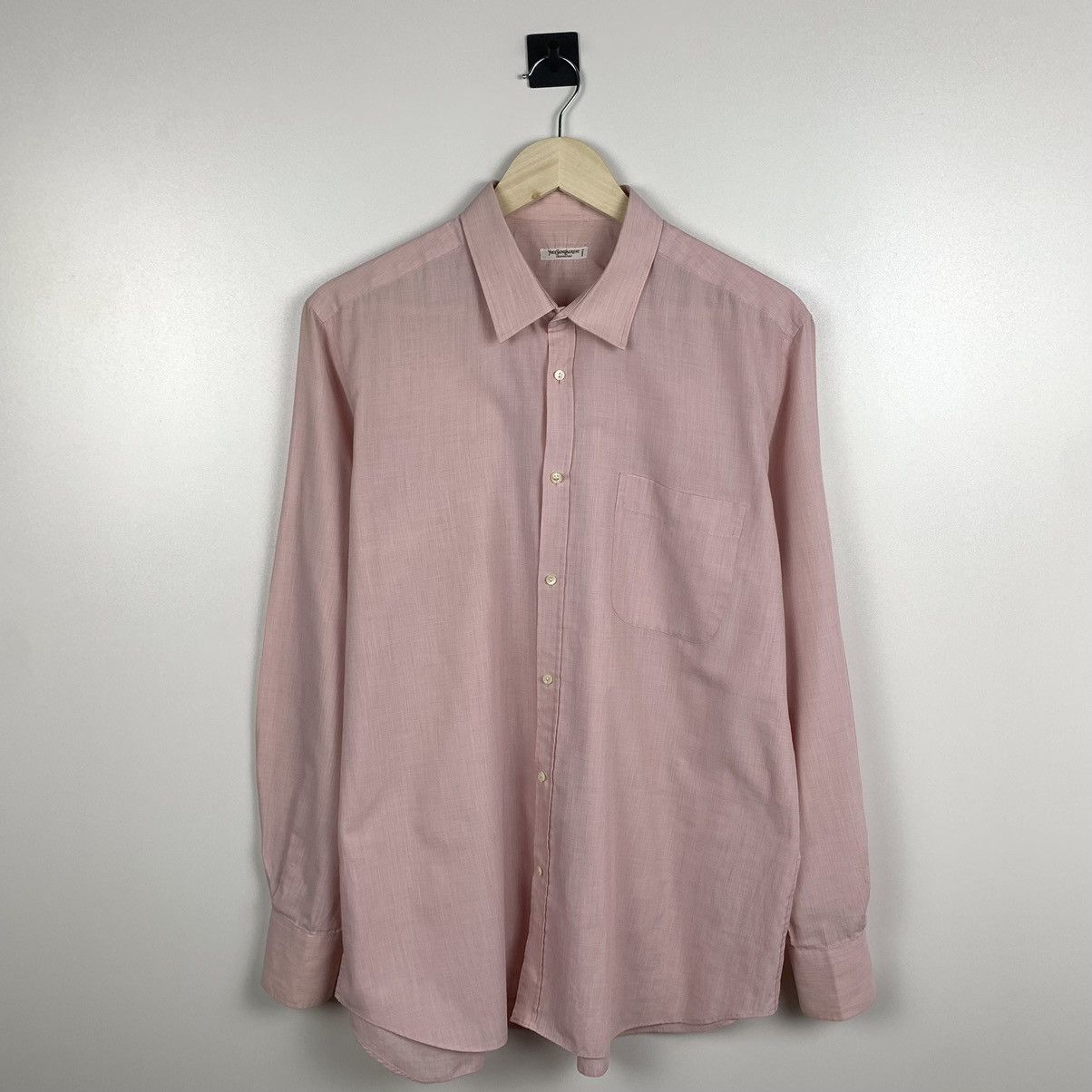 Yves Saint Laurent Vintage Yves Saint Laurent Shirt like Hedi Slimane 80’s Size US L / EU 52-54 / 3 - 1 Thumbnail