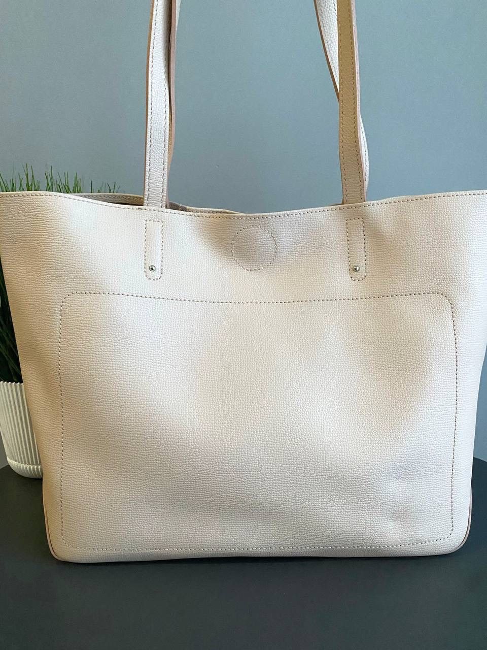 Longchamp Longchamp Shop It Tote Leather Light Pink Hand Bag Size ONE SIZE - 7 Thumbnail